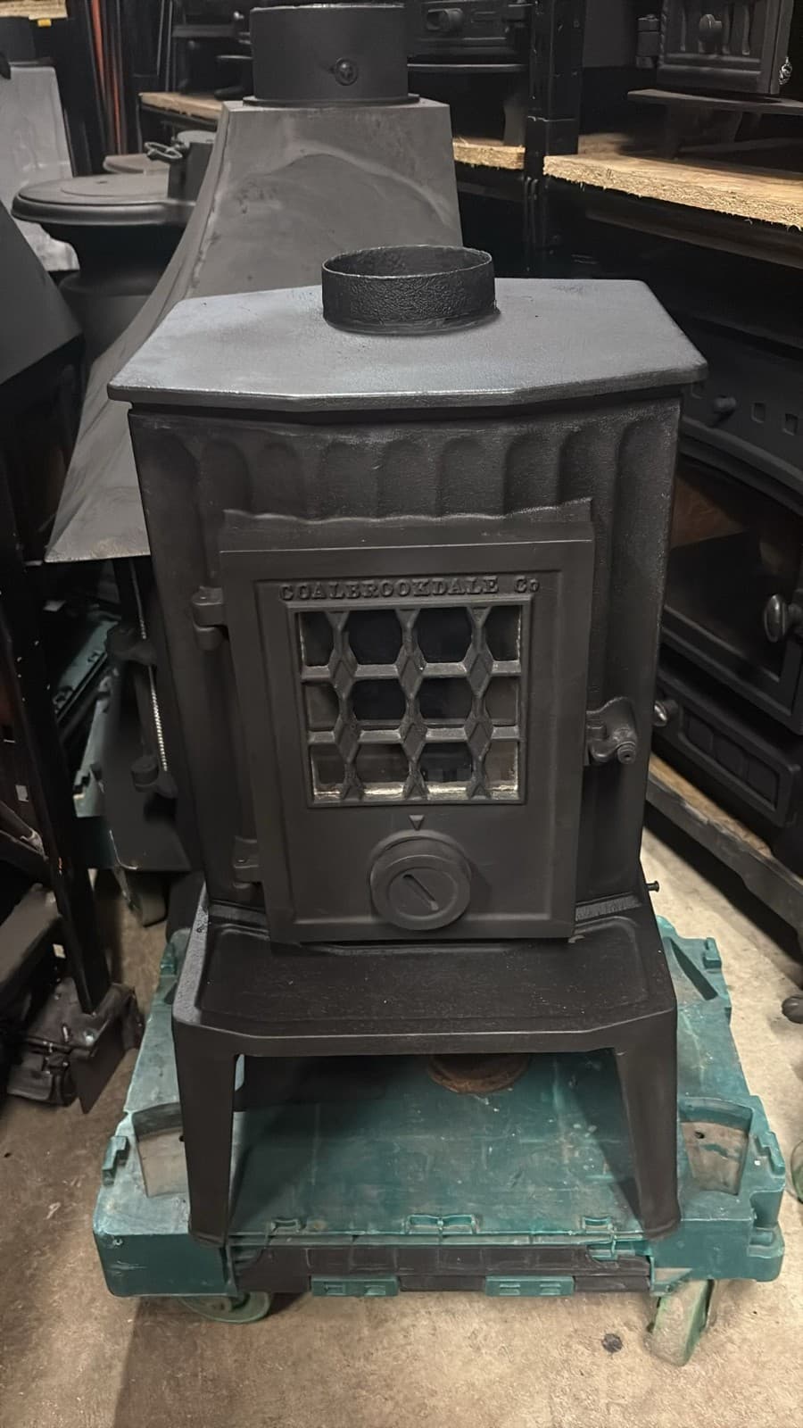 Aga Coalbrookdale Little Wenlock Stove,5kW,BOILER, MUTIFUEL, (log,wood+burner)