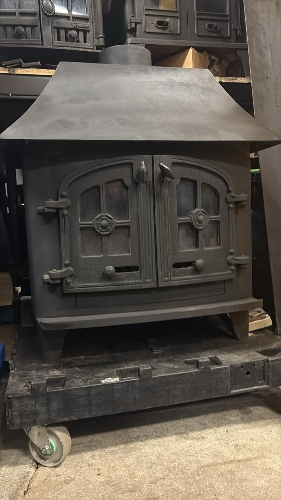 YEOMAN COUNTRY 14 Stove, 14KW, Multifuel, (log,wood+burner), 🚚🚚 Delivery — view 2