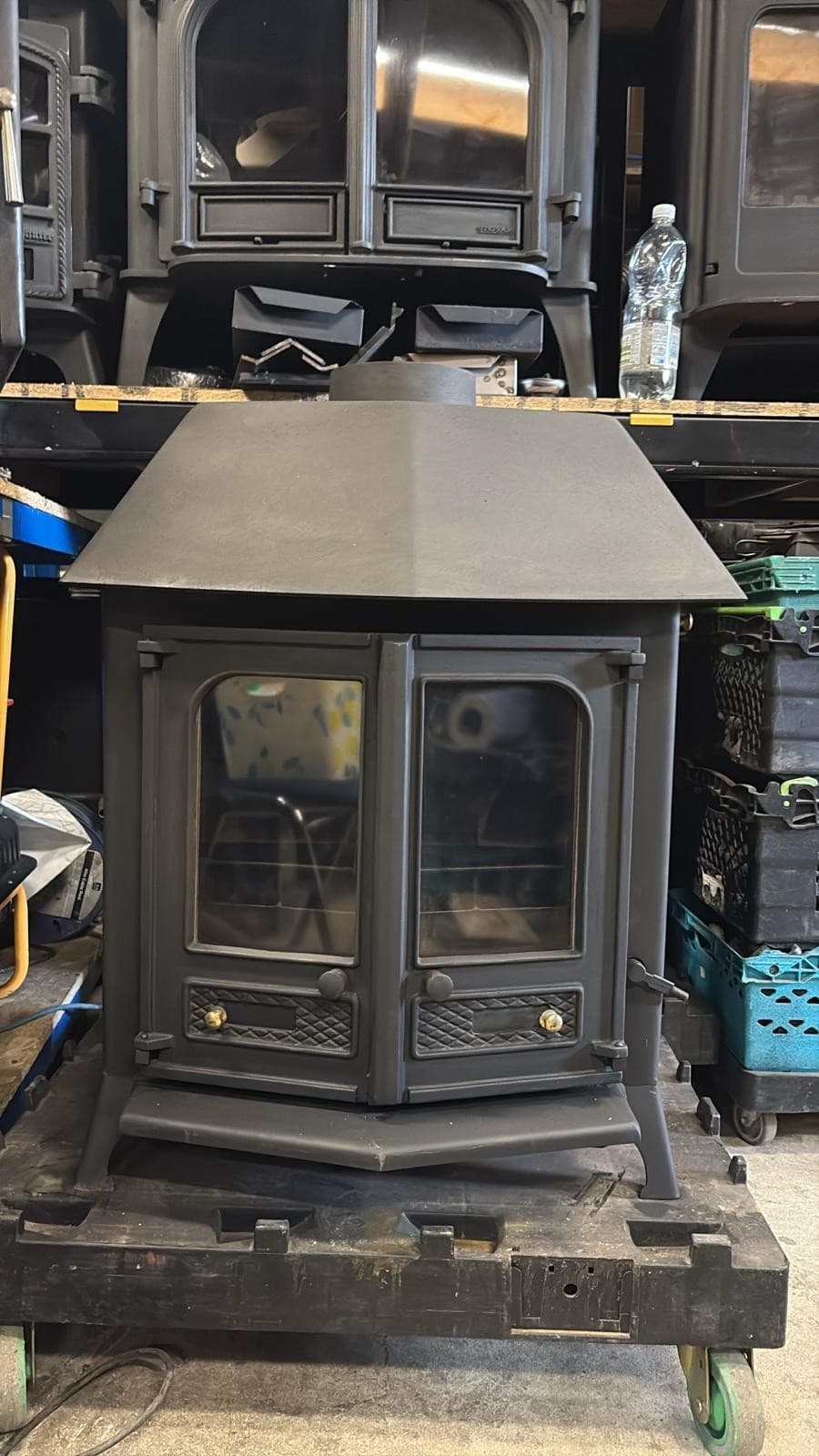 Charnwood Country 8 Stove, 8KW MULTIFUEL, COAL (log,wood+burner), , ๐๐๐