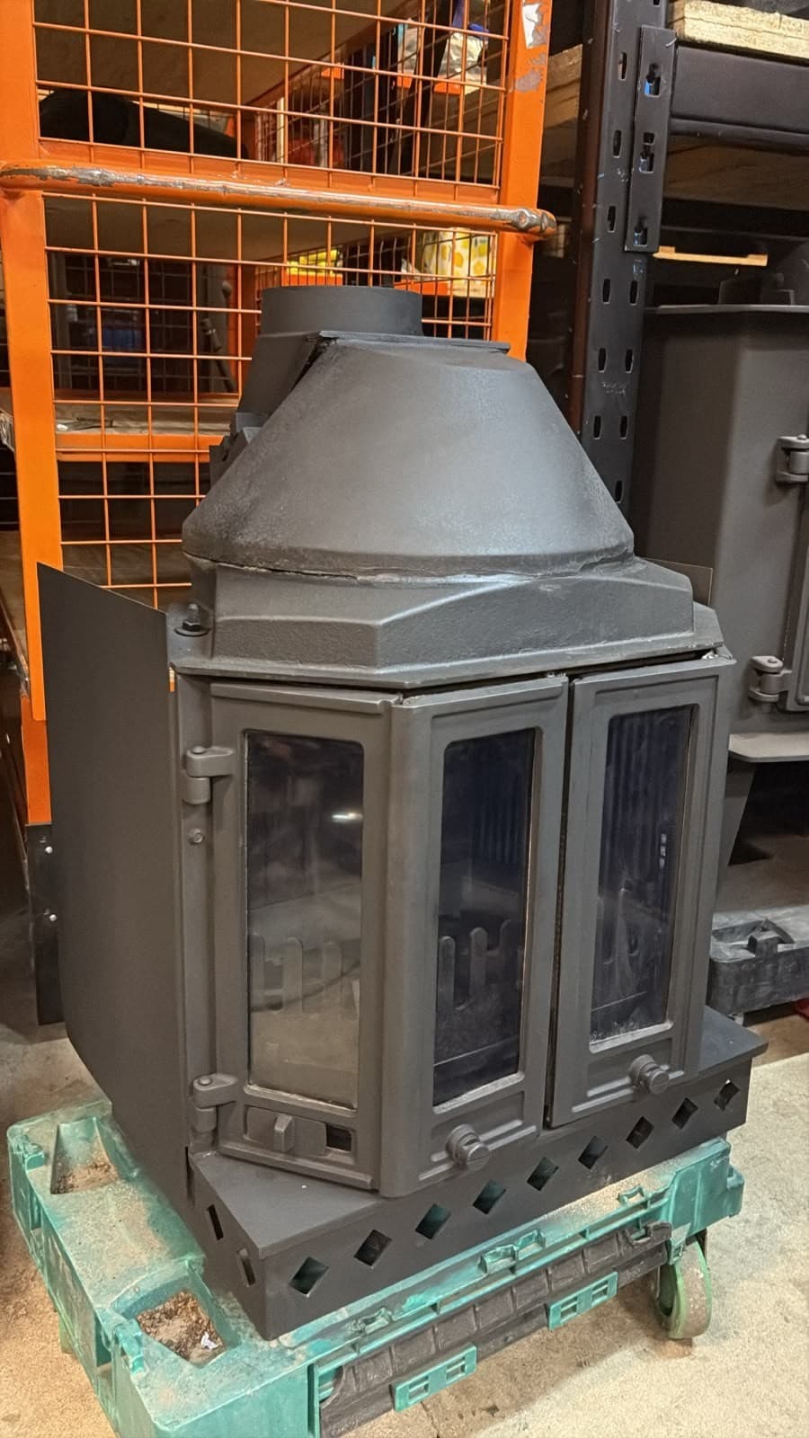 Original Dovre 1800 STOVE, MULTIFUEL,COAL(log,wood+burner) ๐๐ โ view 2