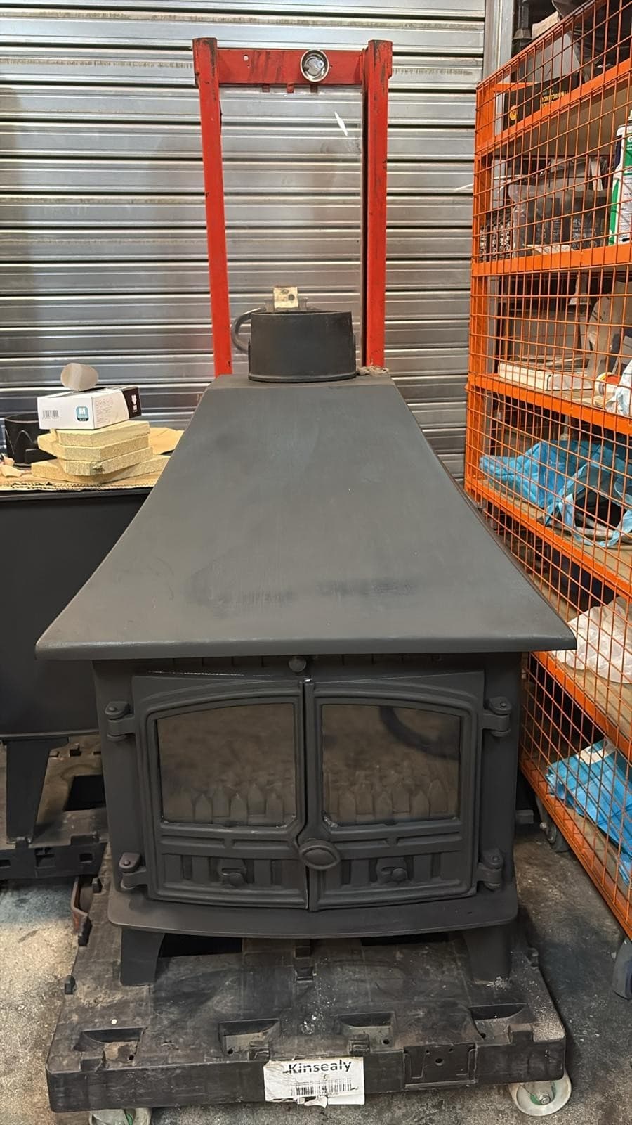 Hunter Herald 14 BOILER Stove, 14KW, MULTIFUEL, (log,wood+burner) BOILER ๐๐