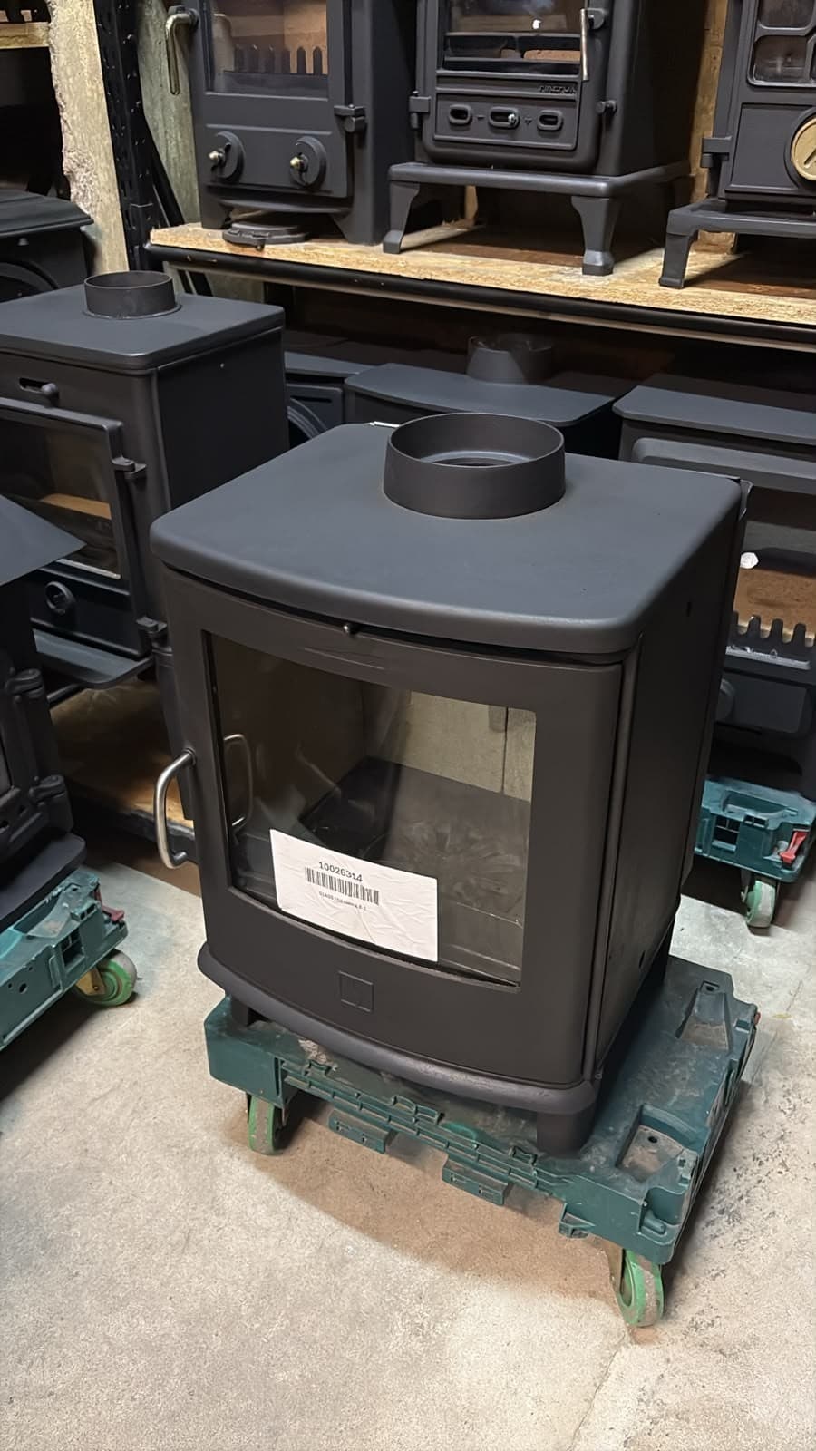 Scan Anderston 8 Scandinavian Scandi, Vintage, Cast iron stove. Restored — view 5