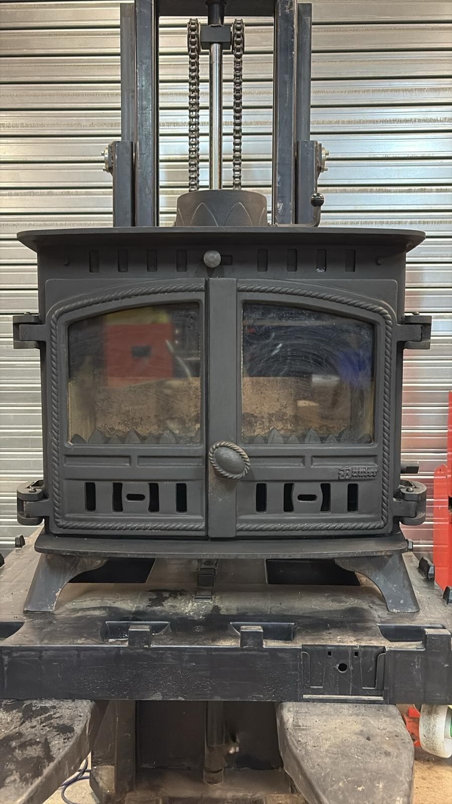 HUNTER HERALD 8 Stove 8kw, MULTIFUEL, COAL (log,wood+burner), ๐๐๐