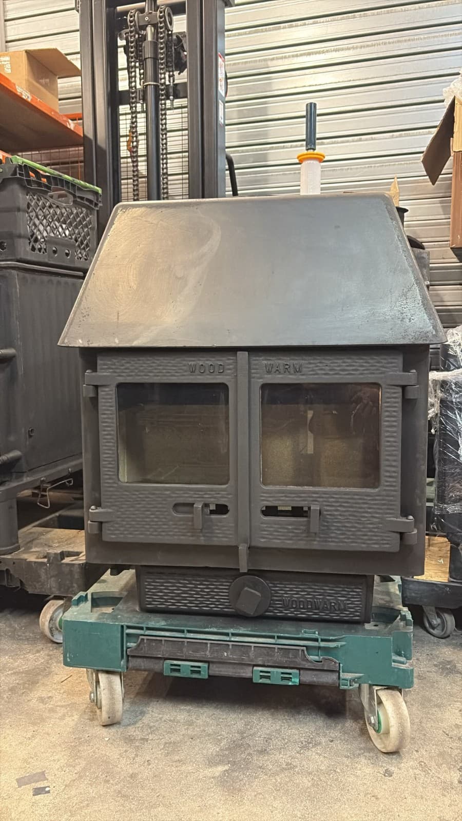 Woodwarm Fireblaze Stove, 8Kw MULTI FUEL (log,wood+burner), 🚚🚚 — view 2