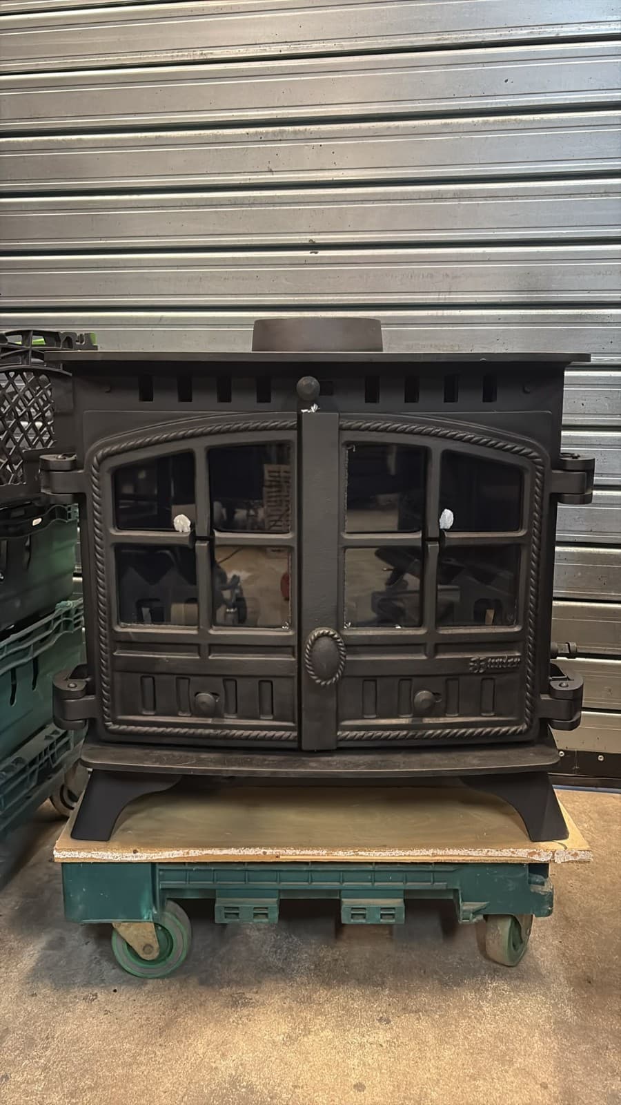 Hunter Herald 8 Stove 8kw, COAL, MULTIFUEL, (log,wood+burner), DELIVERY ๐๐