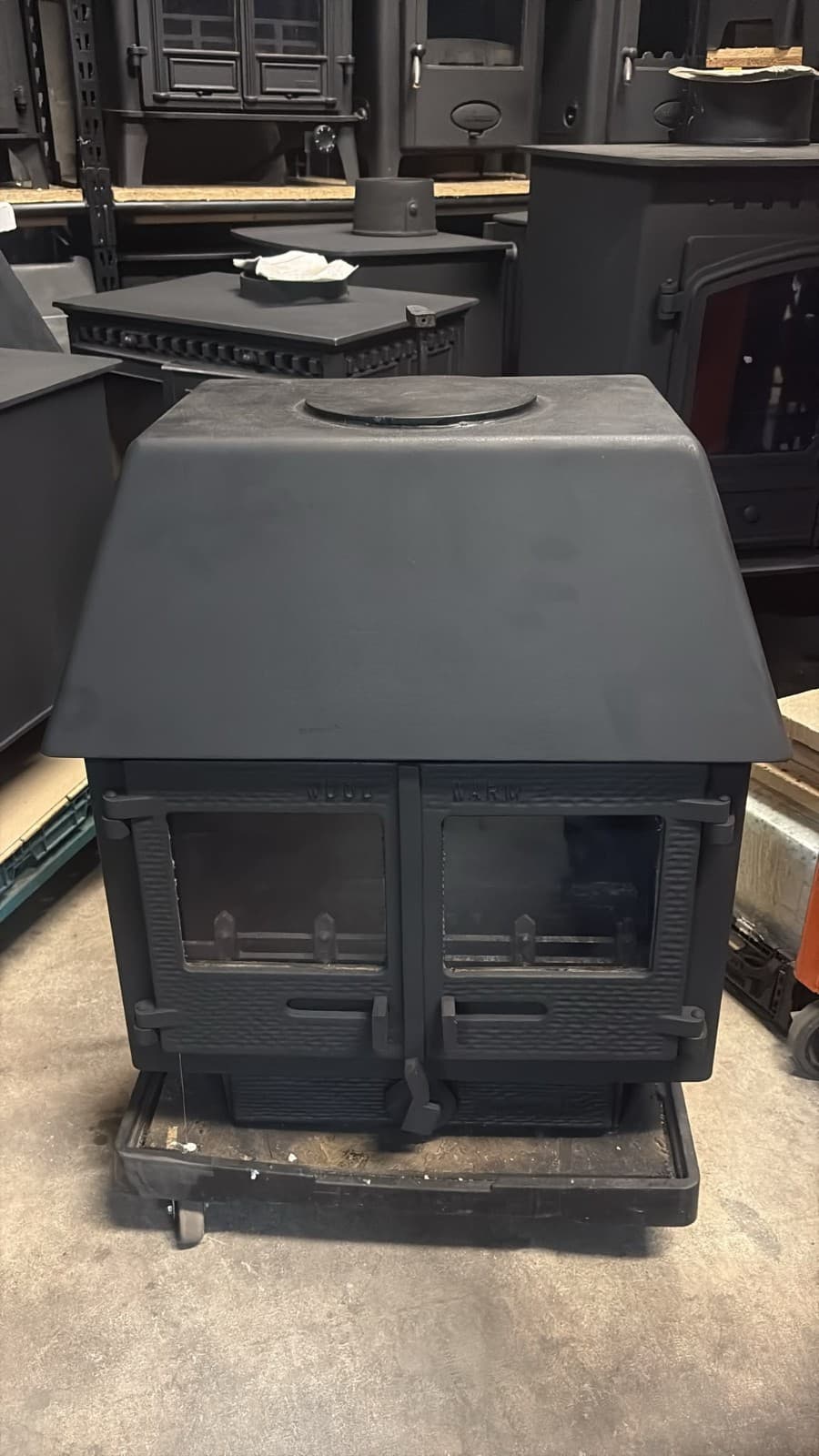 Woodwarm Fireblaze Stove, 8Kw MULTI FUEL BOILER, (log,wood+burner) BOILER ๐๐ โ view 2