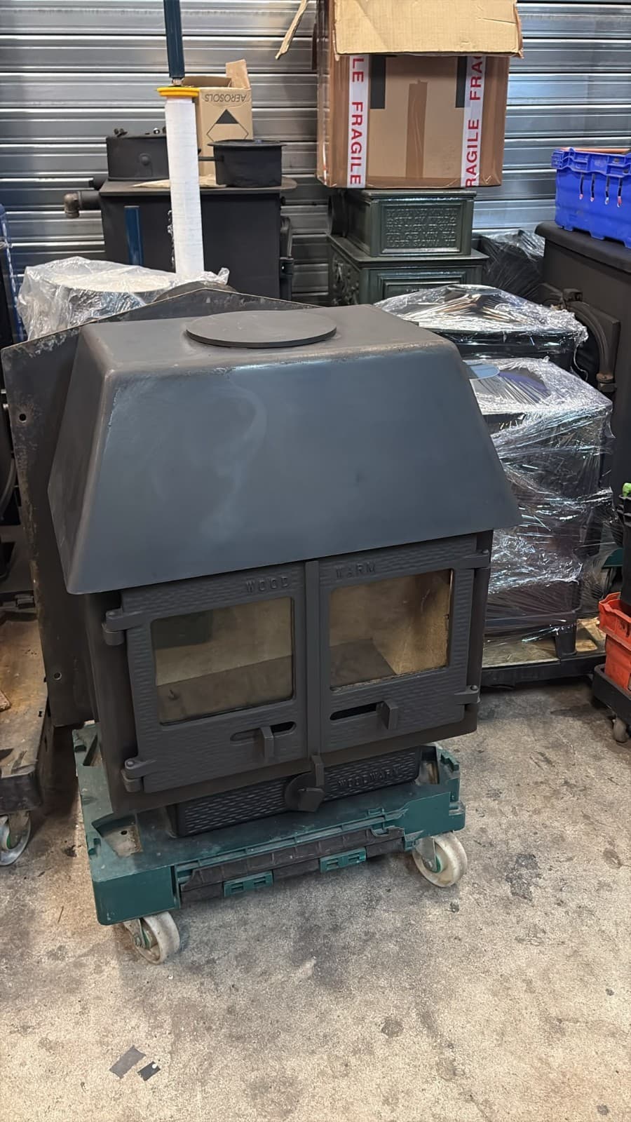 Woodwarm Fireblaze Stove, 8Kw MULTI FUEL (log,wood+burner), 🚚🚚 — view 5