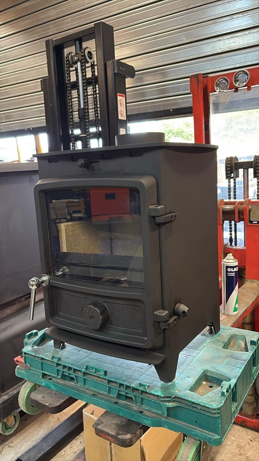 FDC 5 Eco Multifuel Stove Stove, 5kW, Multifuel, COAL(log,wood+burner)🚚🚚🚚 — view 3