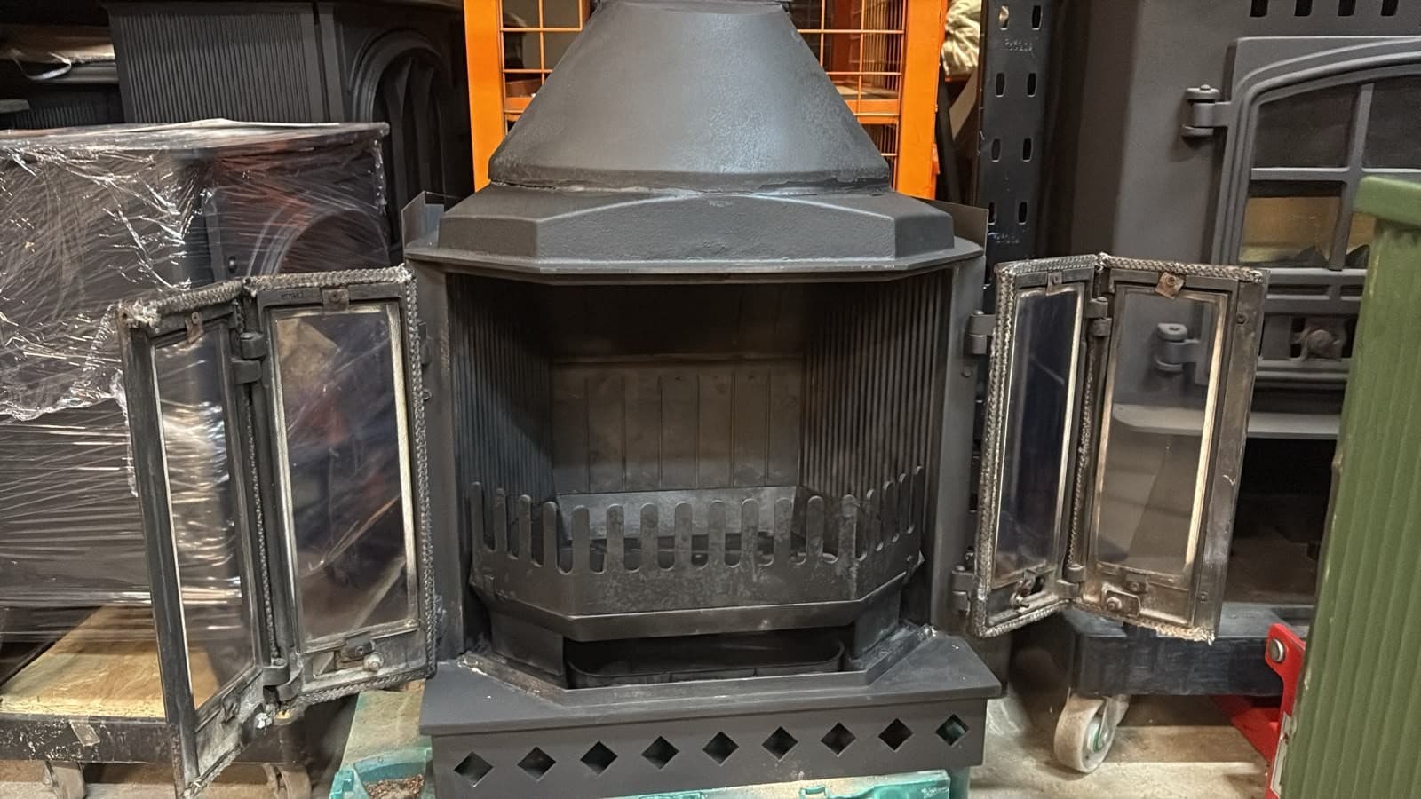 Original Dovre 1800 STOVE, MULTIFUEL,COAL(log,wood+burner) ๐๐ โ view 5