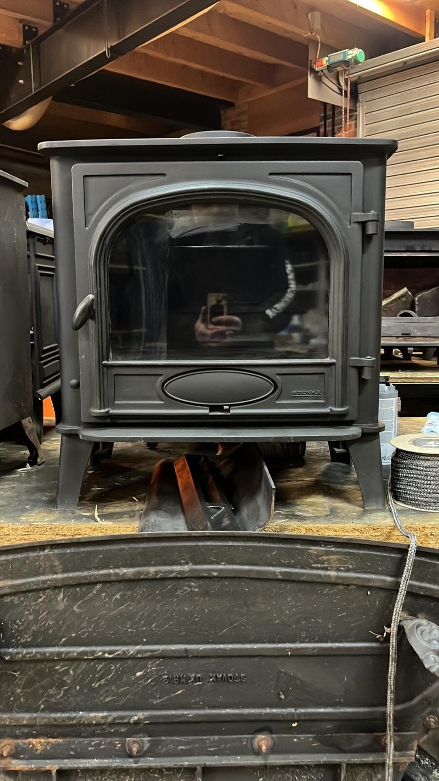 Stovax Stockton 8, 8kW, WOODBURNER, STOVE, (log,wood+burner), DEFRA, ๐๐ ๐ โ view 4