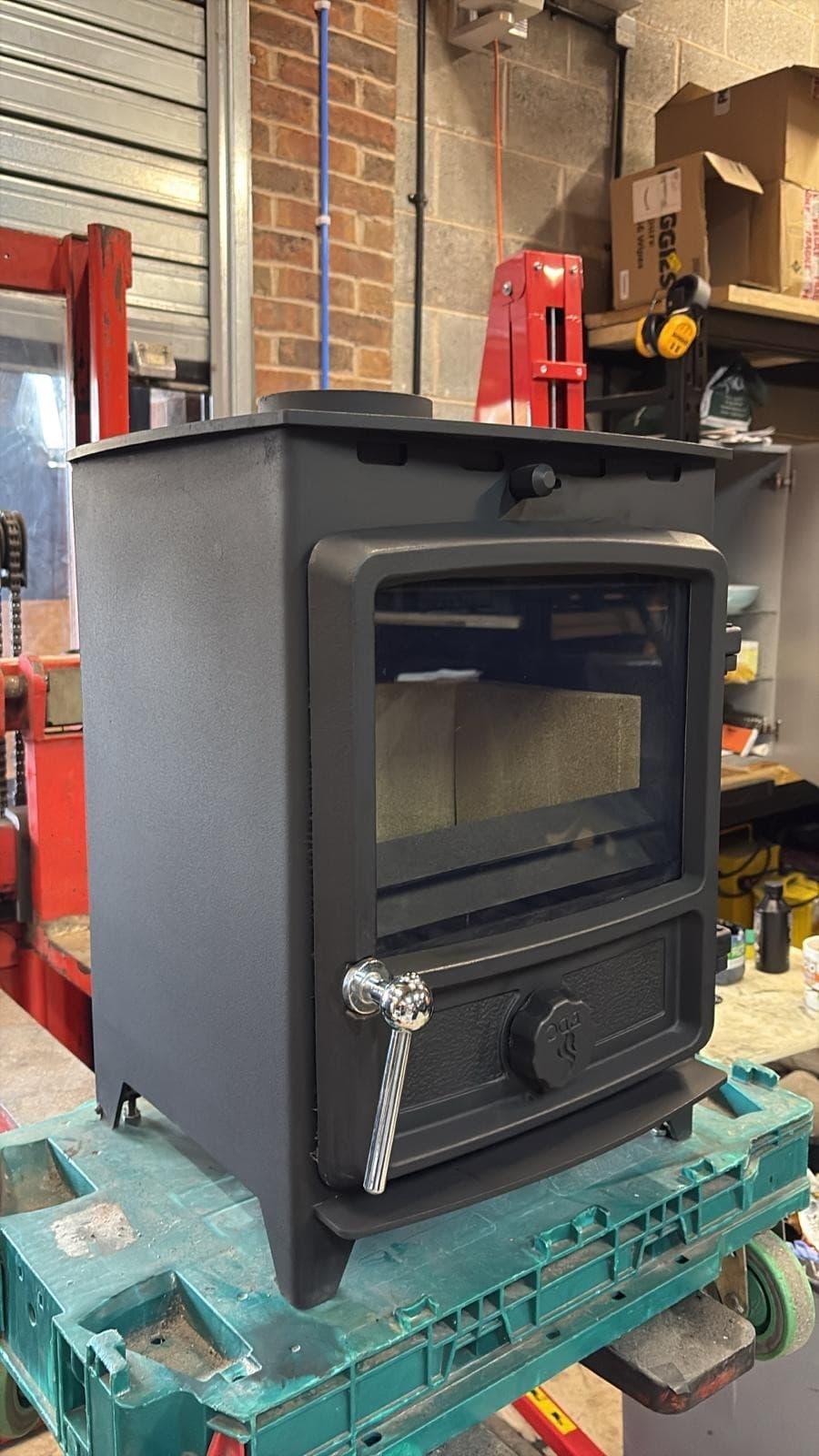 FDC 5 Eco Multifuel Stove Stove, 5kW, Multifuel, COAL(log,wood+burner)🚚🚚🚚 — view 2