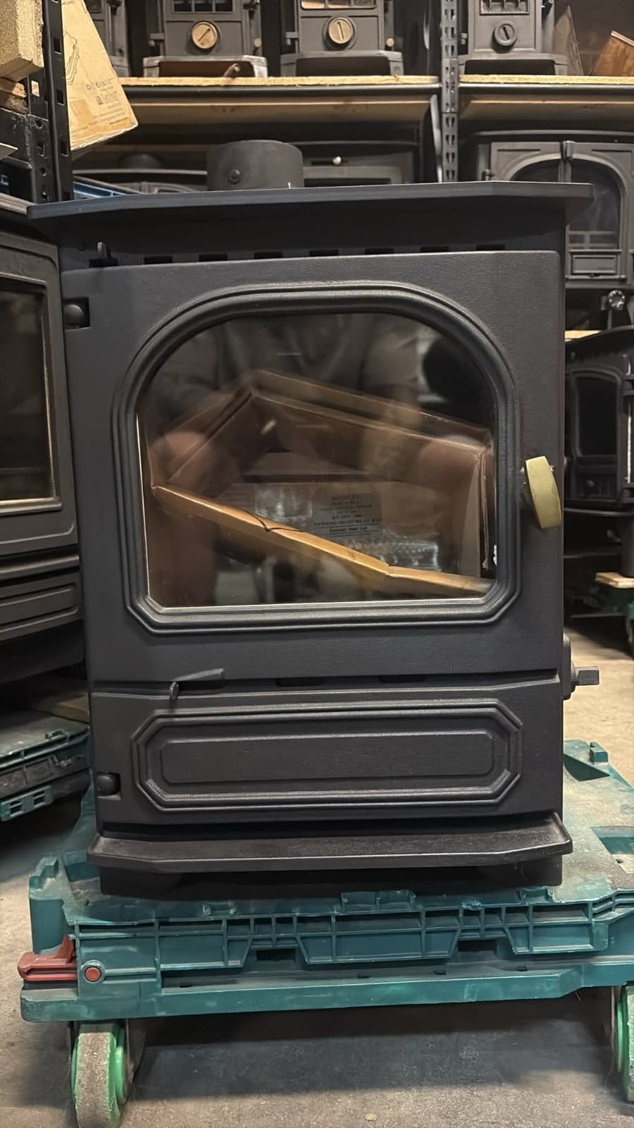 Dunsley Highlander 5 Stove 5kw, BOILER, MULTIFUEL, (log,wood+burner), DEFRA, ๐ โ view 3