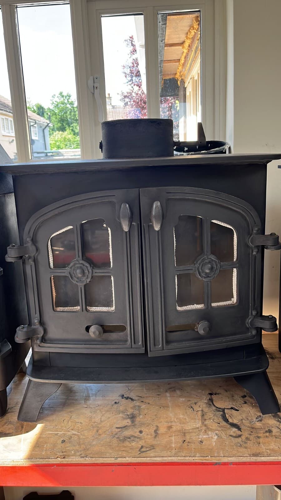 Yeoman Devon Stove 9Kw, Multifuel, (log,wood+burner), DEFRA ๐๐ Delivery โ view 4