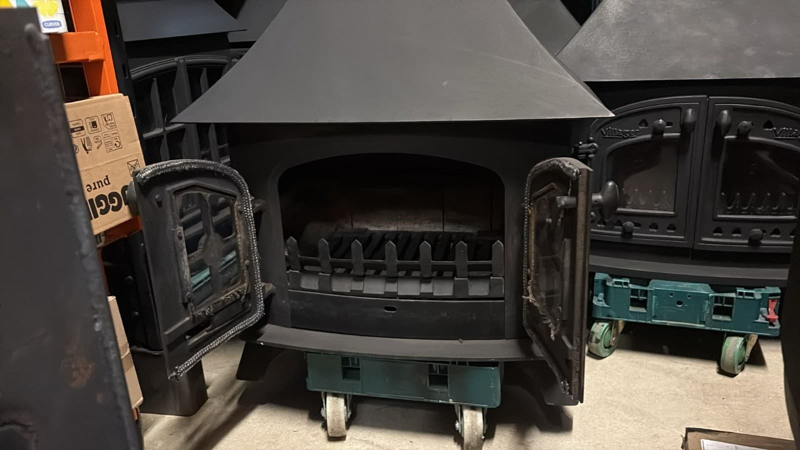 YEOMAN COUNTRY 14 Stove, 14KW, Multifuel, (log,wood+burner), DEFRA ๐๐ Delivery โ view 4