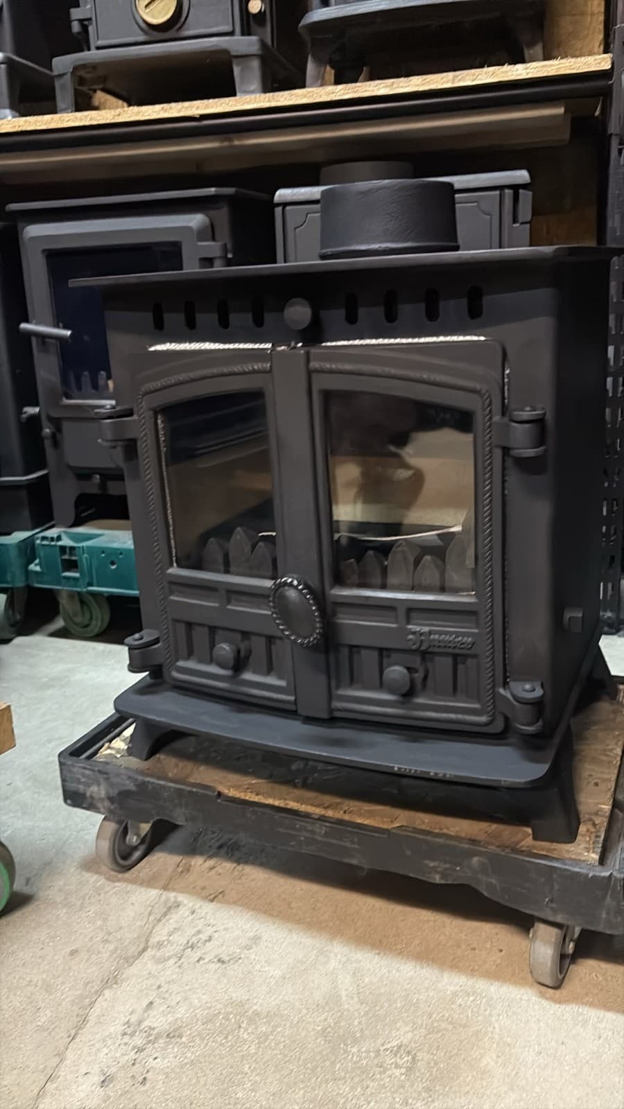 Hunter Herald 4 5kw Stove, MULTIFUEL, (log,wood+burner), DEFRA, eco stoveπππ β view 3
