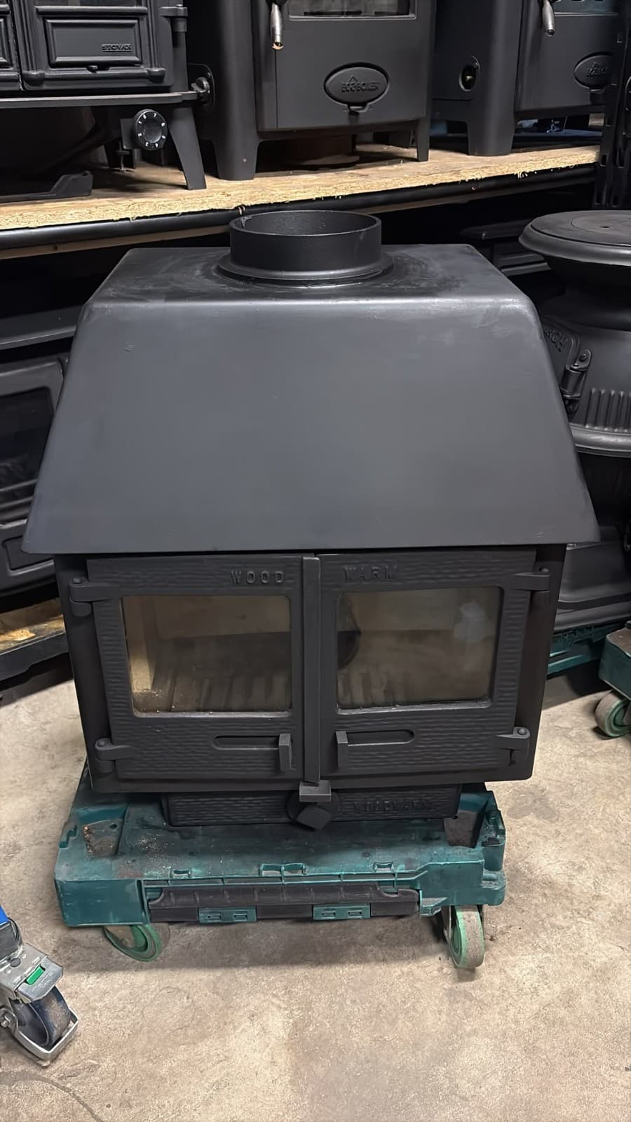 Woodwarm Fireblaze Stove, 8Kw MULTI FUEL BOILER, (log,wood+burner) BOILER 🚚🚚 — view 4
