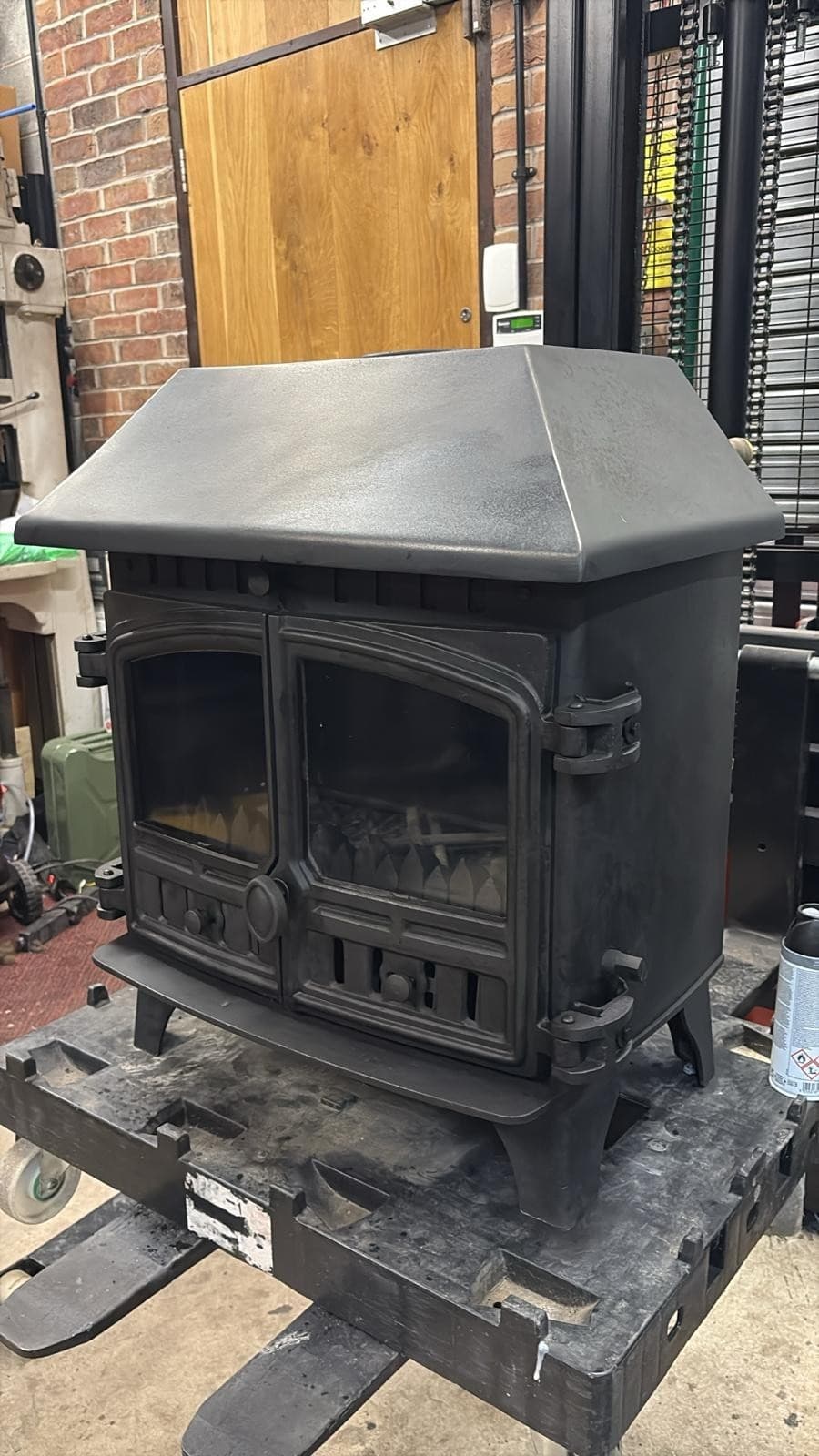 Hunter Herald 8 Stove Mk2 8kw, BOILER, MULTIFUEL, (log,wood+burner), DEFRA, ๐๐ 4