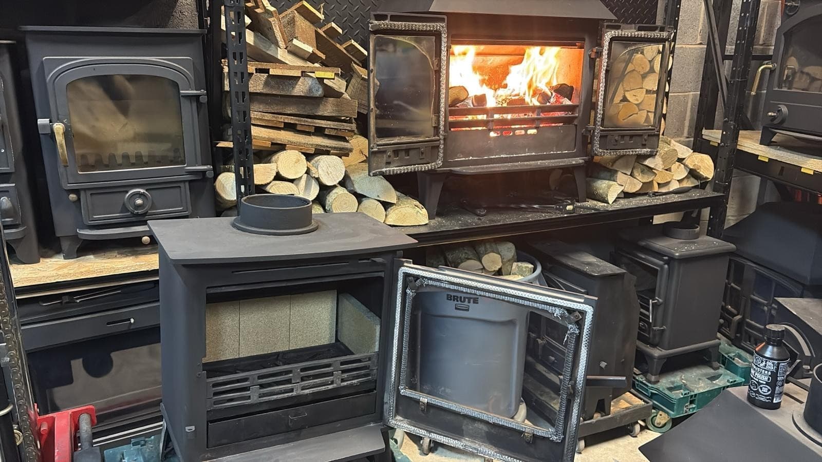 ACR Earlswood Stove, 5kW, MULTIFUEL, (log,wood+burner), DEFRA 🚚🚚 — view 3