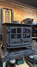 Hunter Herald 14 BOILER Stove, 14KW, MULTIFUEL, (log,wood+burner) BOILER 🚚🚚