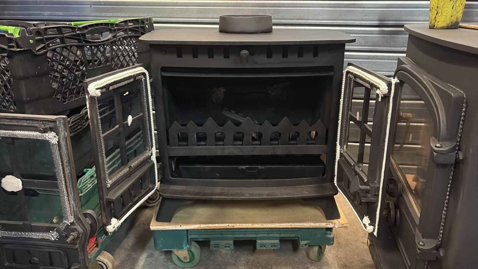 Hunter Herald 8 Stove 8kw, COAL, MULTIFUEL, (log,wood+burner), DELIVERY ๐๐ โ view 5