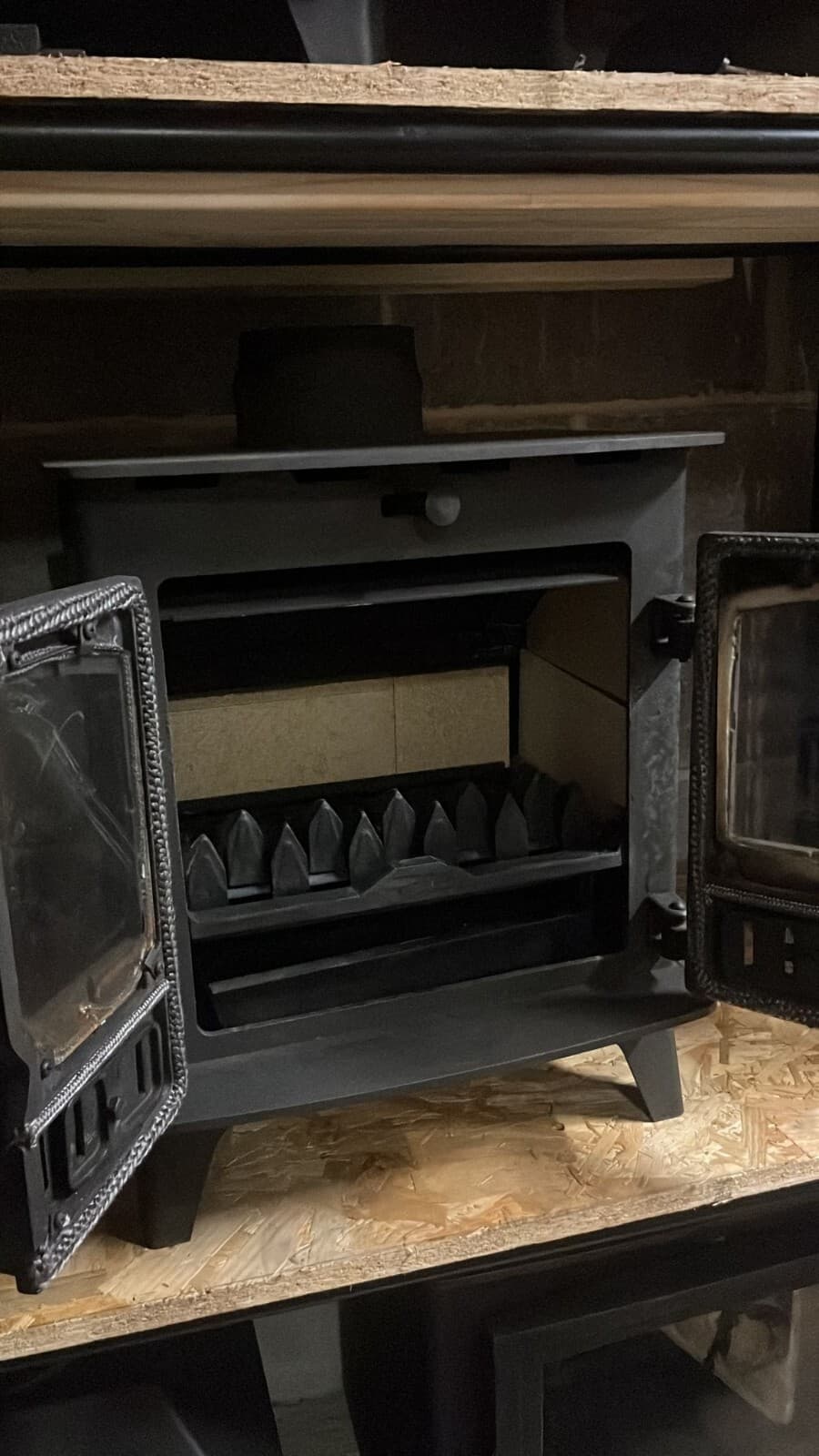 Hunter Herald 4 5kw Stove, MULTIFUEL, (log,wood+burner), DEFRA, eco stoveπππ 5
