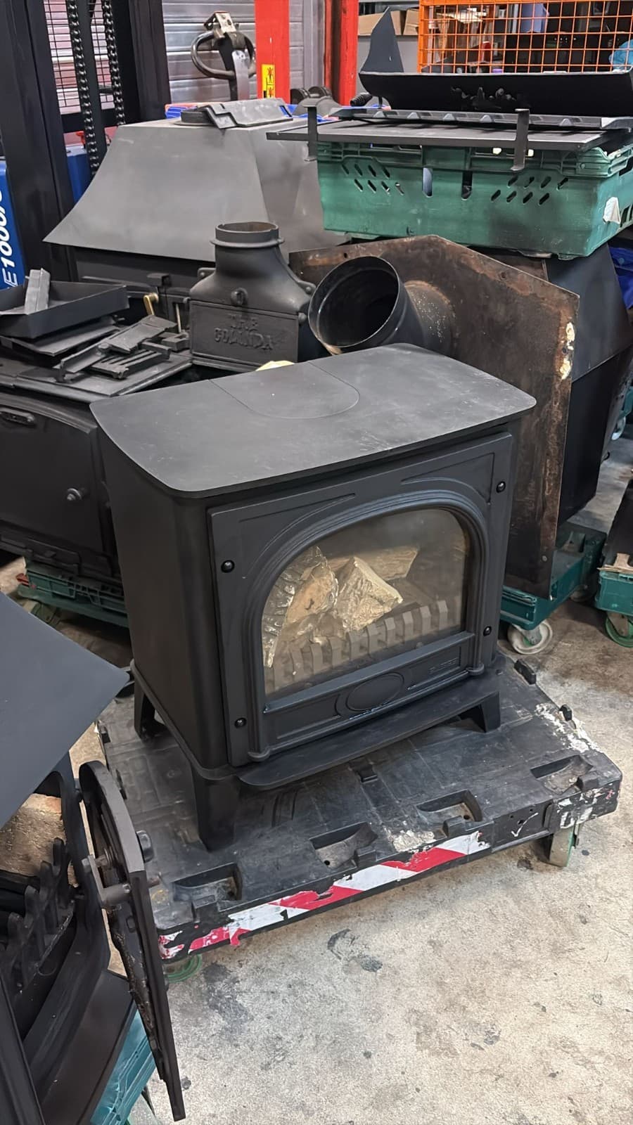 Gazco ASHTON Stockton 8 GAS 6.6KW Medium Gas Stove Fire BALANCED FLUE 2