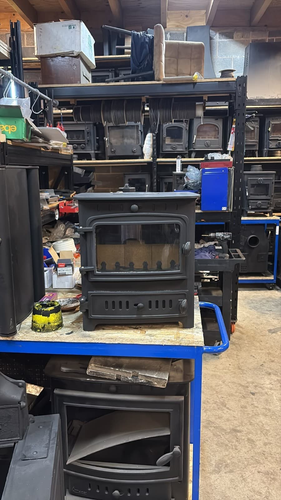 Villager Chelsea Solo Stove, 5kW, Multi-Fuel (log,wood+burner), DEFRA ๐๐ โ view 4