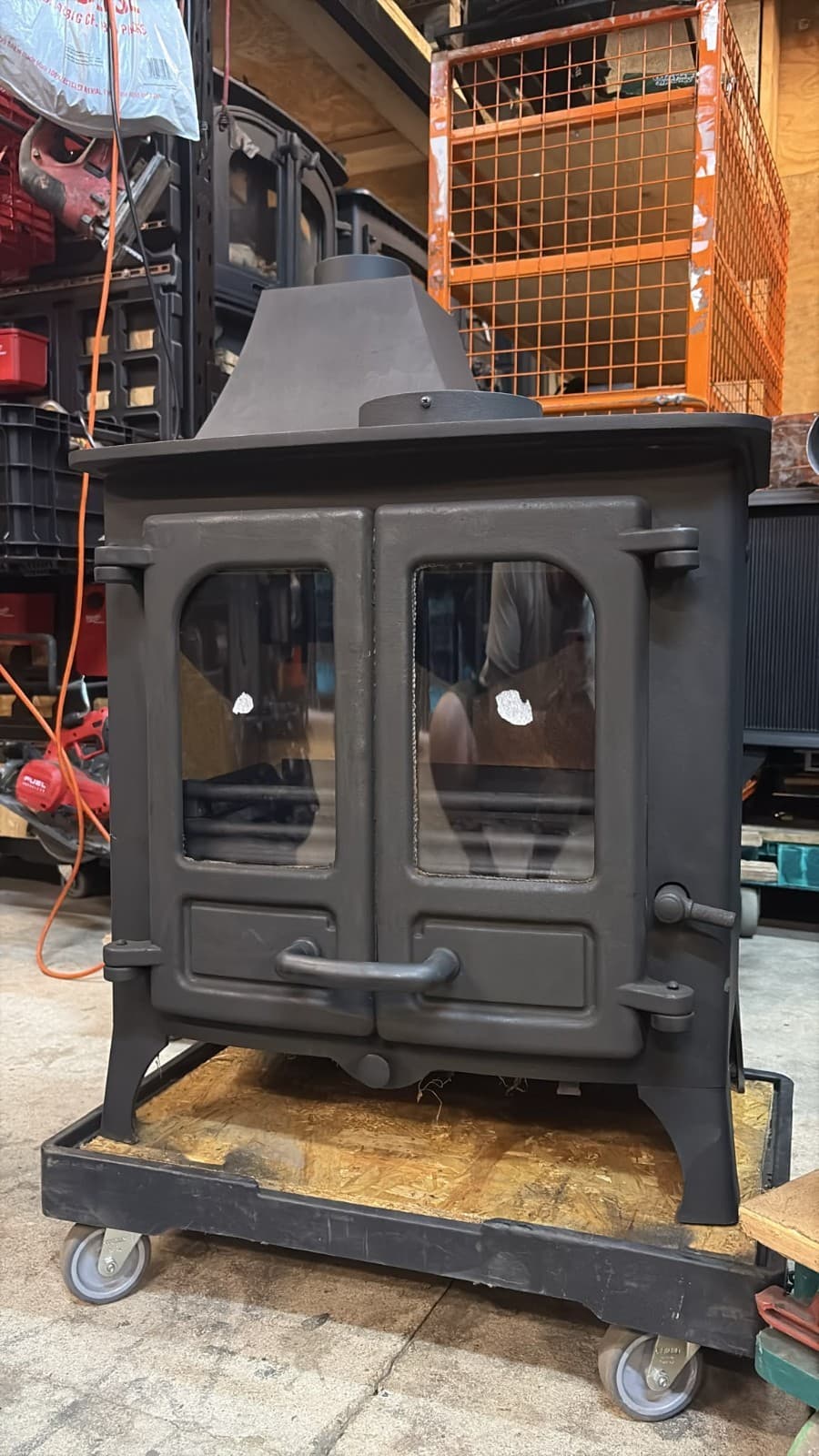 Charnwood Island 1 Stove, 5kW MULTIFUEL, COAL(log,wood+burner) DEFRA🚚🚚 — view 2