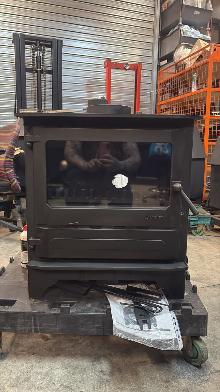 Dunsley Highlander 8 Stove 8kw, BOILER, MULTIFUEL, (log,wood+burner), DEFRA, ๐ โ view 3