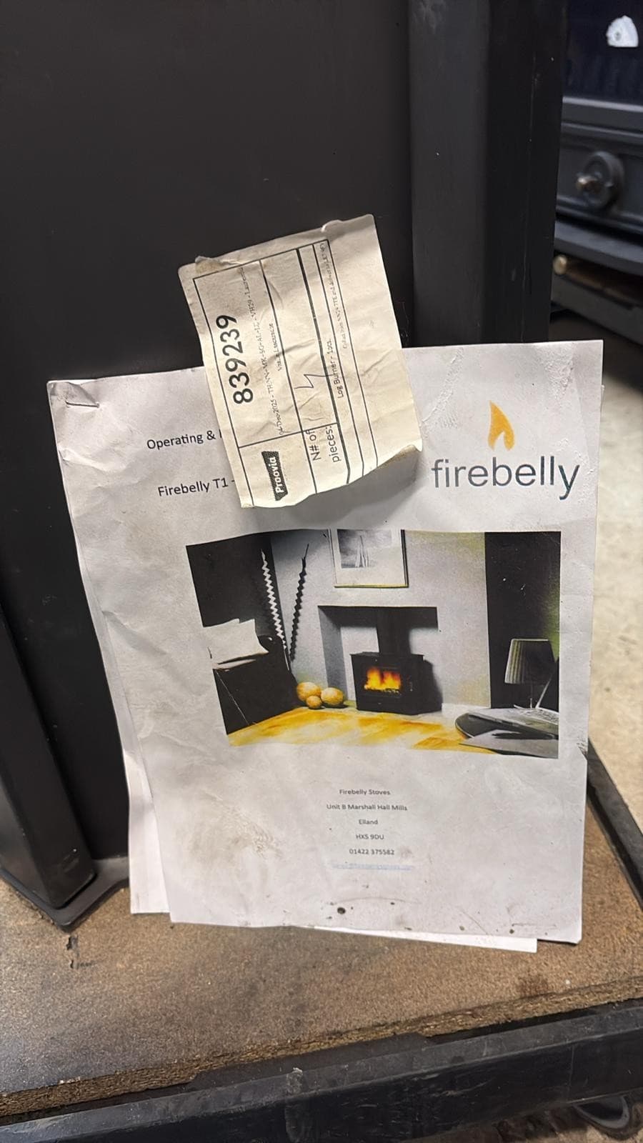 Firebelly T1 -4KW Stove, LOGBURNER - WOODBURNER - DELIVERY — view 3