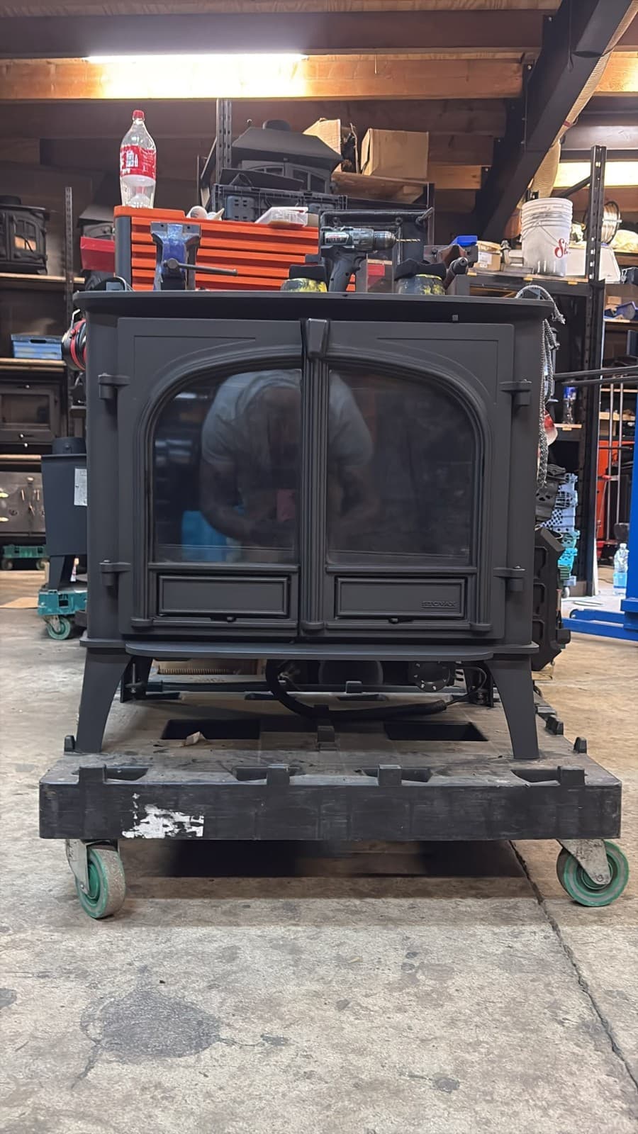 Stovax Stockton 11 BOILER Stove, 16kW, MULTIFUEL, COAL (log,wood+burner)🚚🚚🚚