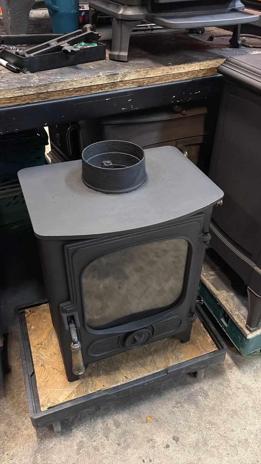Charnwood Country 4 BOILER Stove, 5kW, logburner, (log,wood+burner)🚚multi-fuel