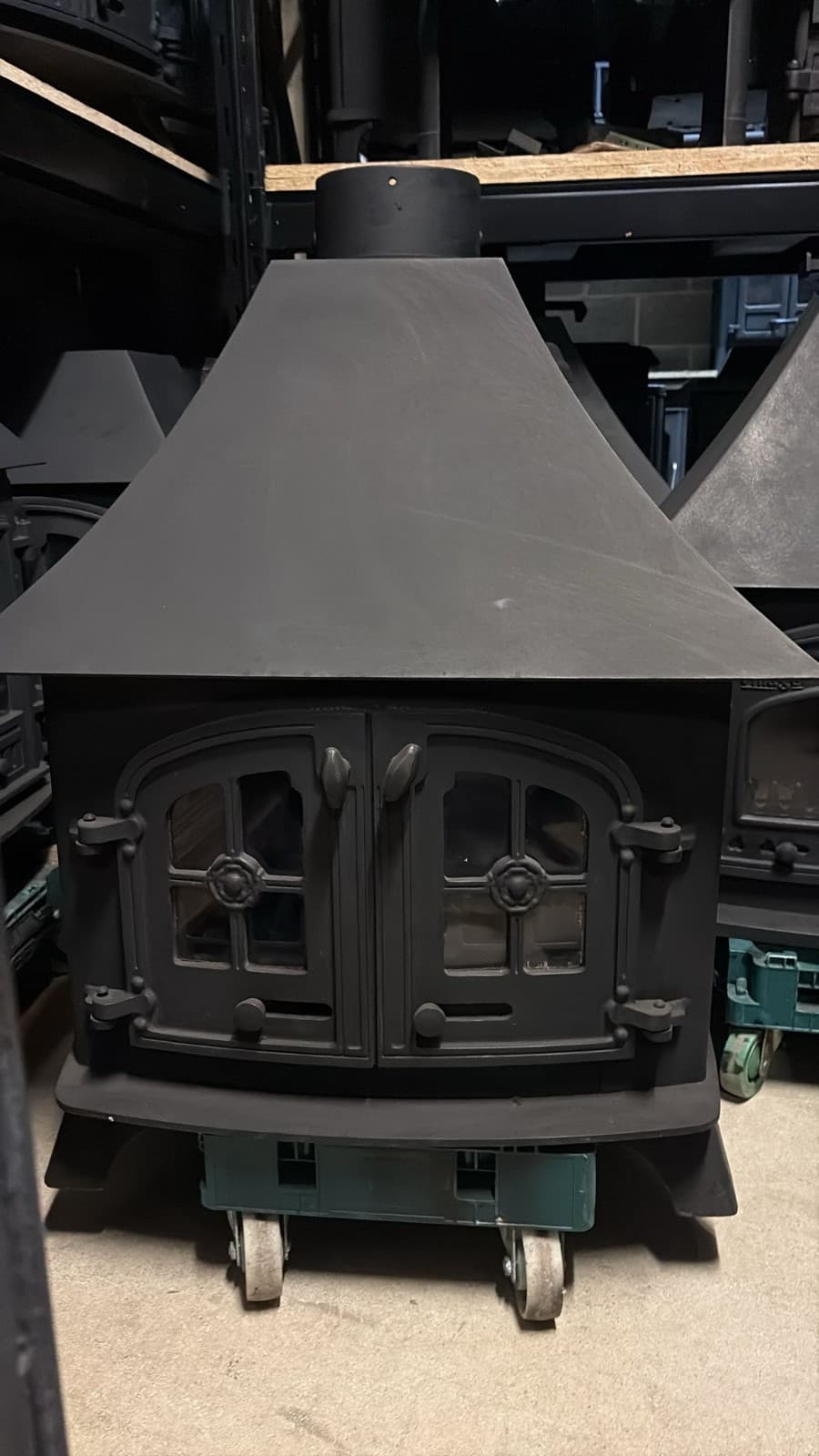 YEOMAN COUNTRY 14 Stove, 14KW, Multifuel, (log,wood+burner), DEFRA ๐๐ Delivery โ view 5