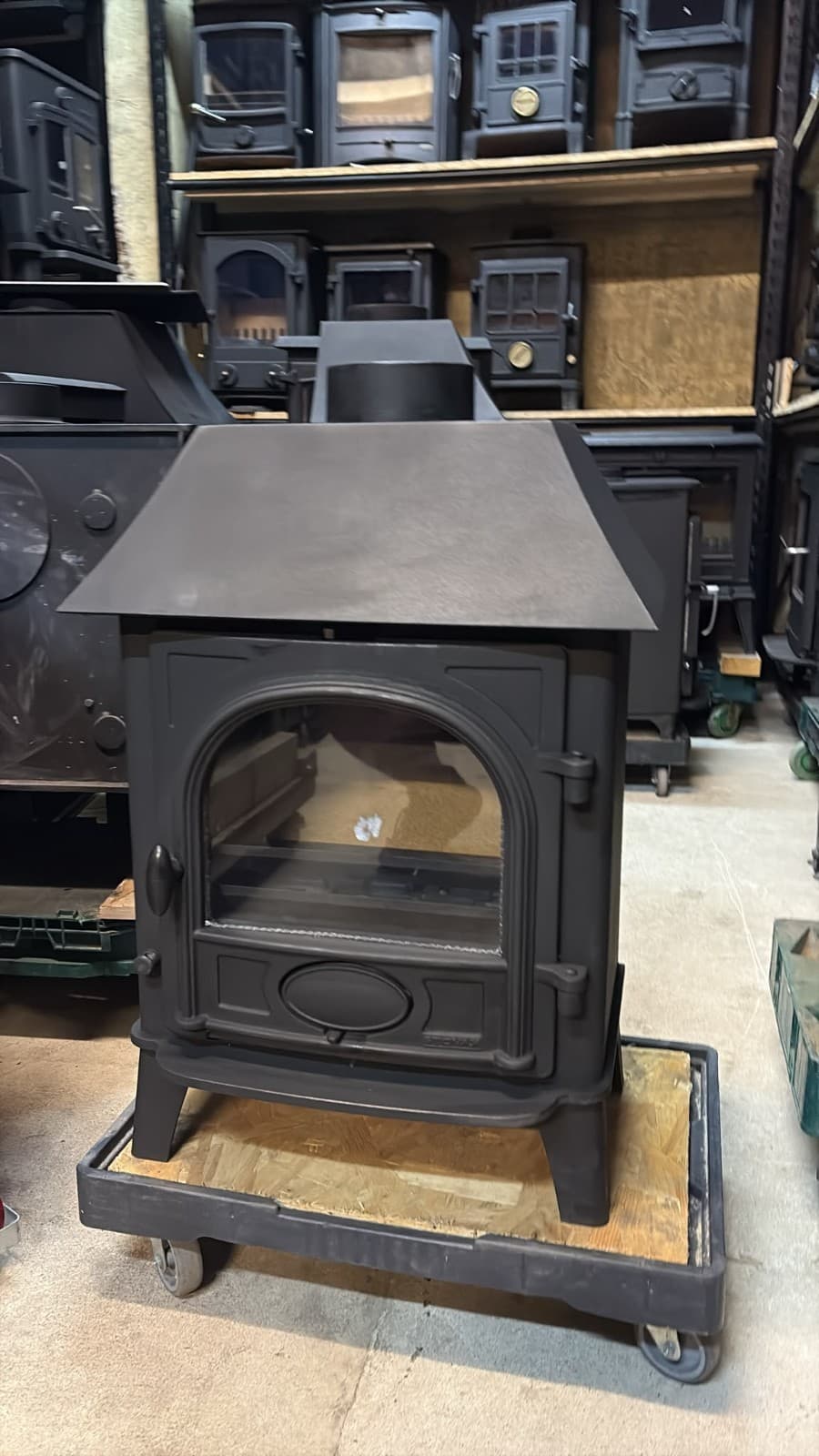 🔥 RESTORED “STOVAX STOCKTON 5” 5KW Multifuel DEFRA stove Wood Log Burner 🔥