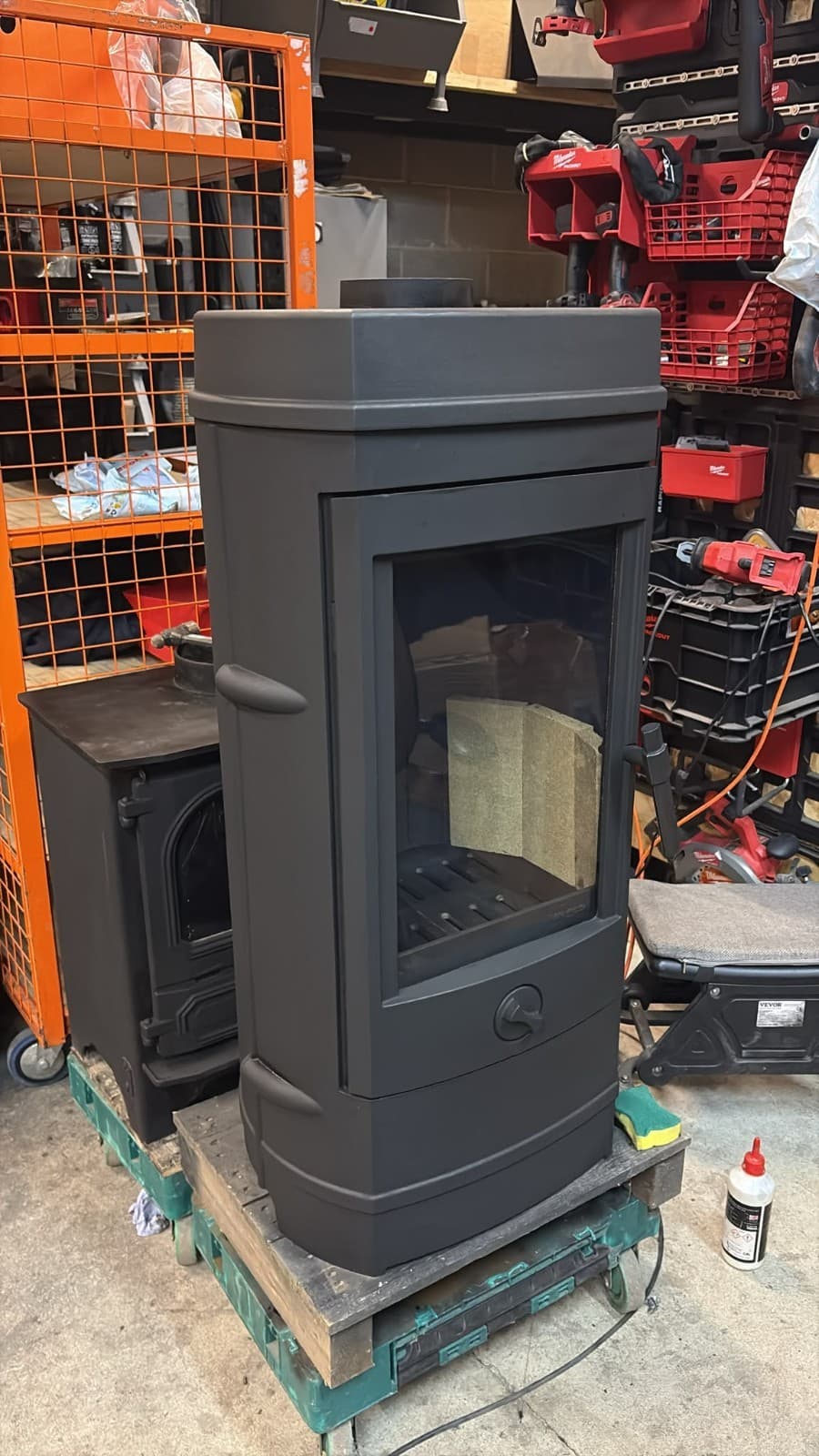Invicta Balham 7kw MULTIFUEL, (log,wood+burner), DEFRA, eco stove — view 2