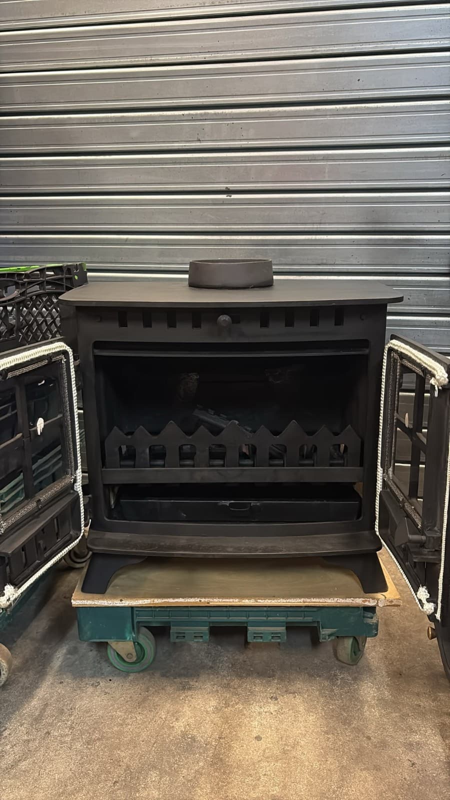 Hunter Herald 8 Stove 8kw, COAL, MULTIFUEL, (log,wood+burner), DELIVERY ๐๐ โ view 4