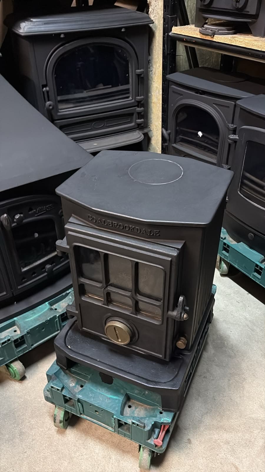 Aga Coalbrookdale Little Wenlock,Stove,5kW, MULTIFUEL, (log,woodw+burner)🚚🚚 — view 3