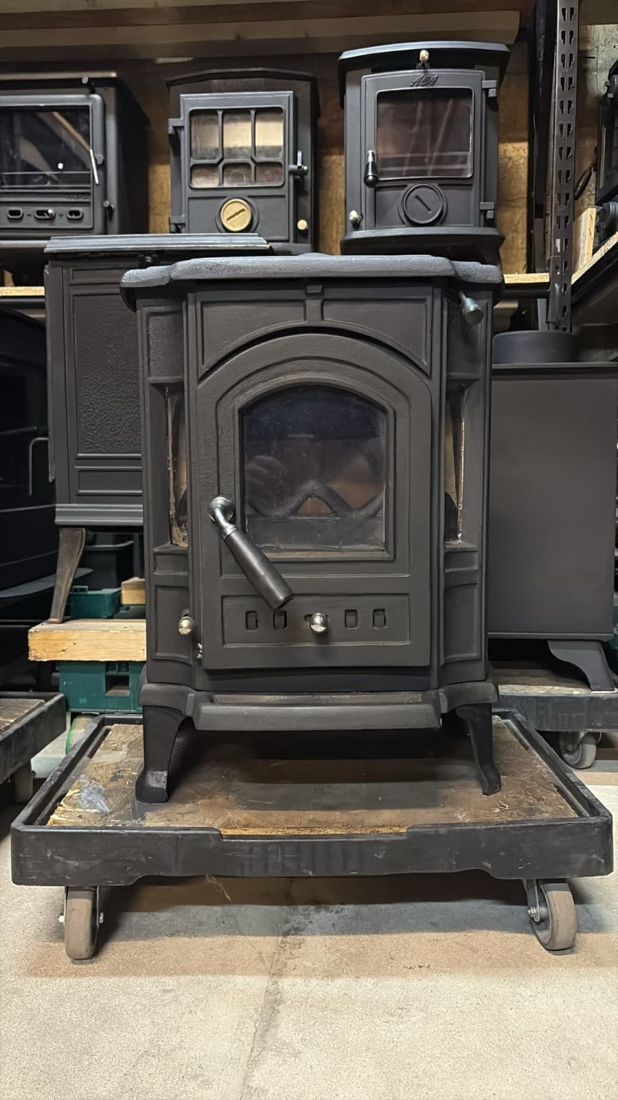 Broseley Cast Iron Stove, 4-5kW, MULTIFUEL, (log,wood+burner), DEFRA 🚚🚚 — view 2