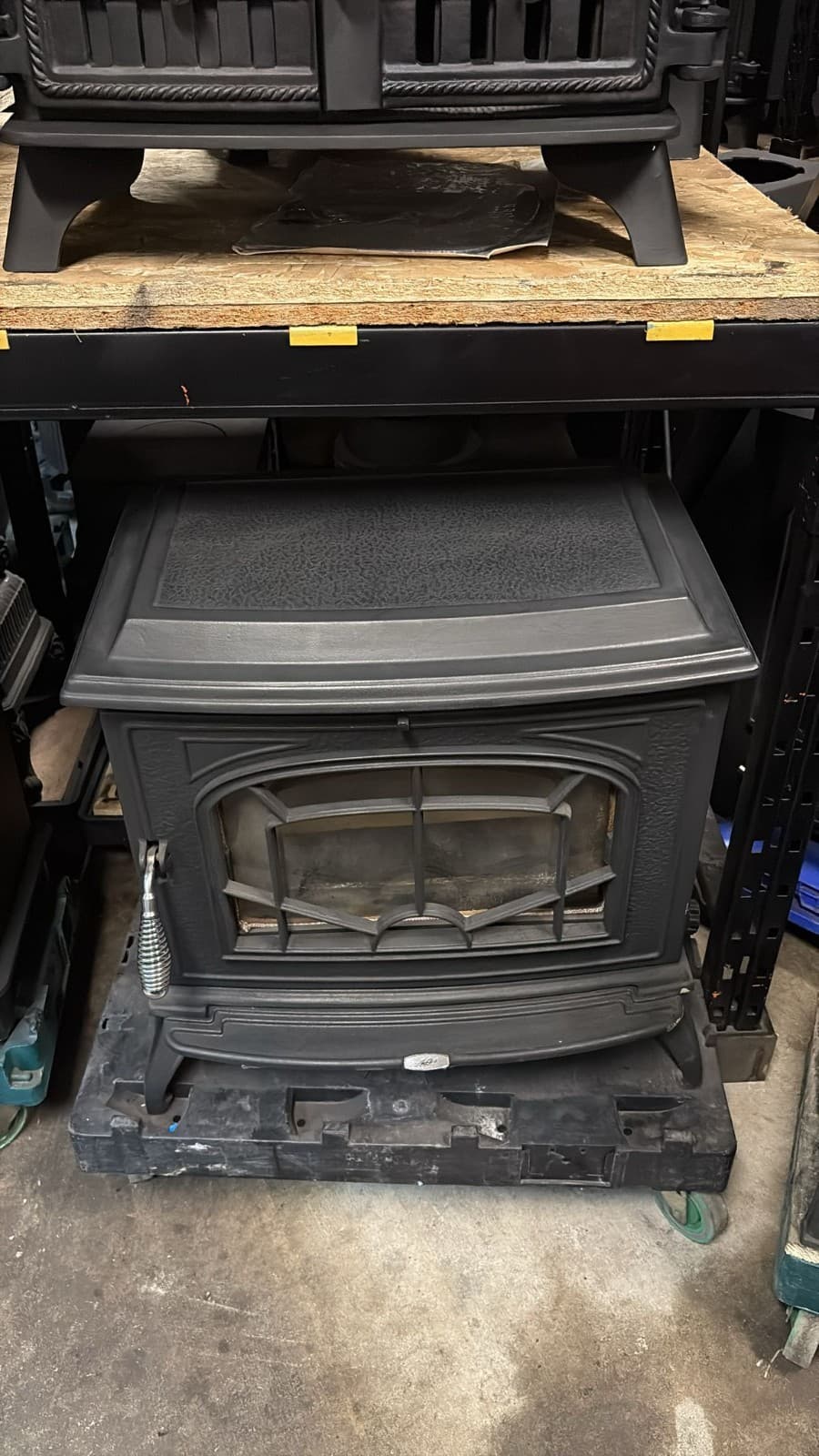 LARGE AGA Stove, 10kW, MULTIFUEL, (log,wood+burner)๐๐ vintage art deco style 4