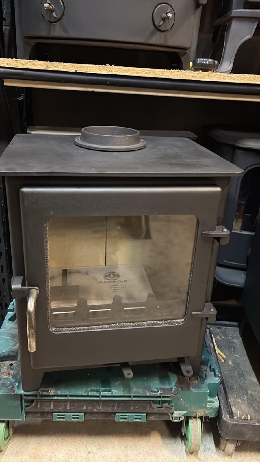 Town & Country SALTBURN Stove 8Kw , MULTIFUEL, (log,wood+burner),🚚EX DISPLAY — view 3
