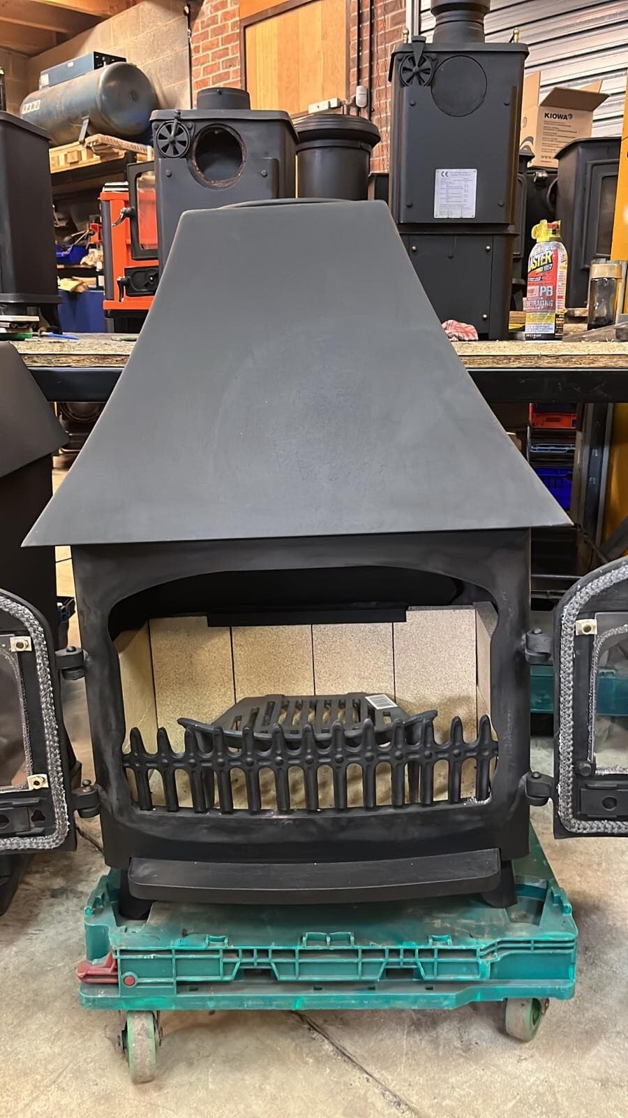 Villager Canopy Stove, 7kW MULTIFUEL, (log,wood+burner), ๐๐๐ 2
