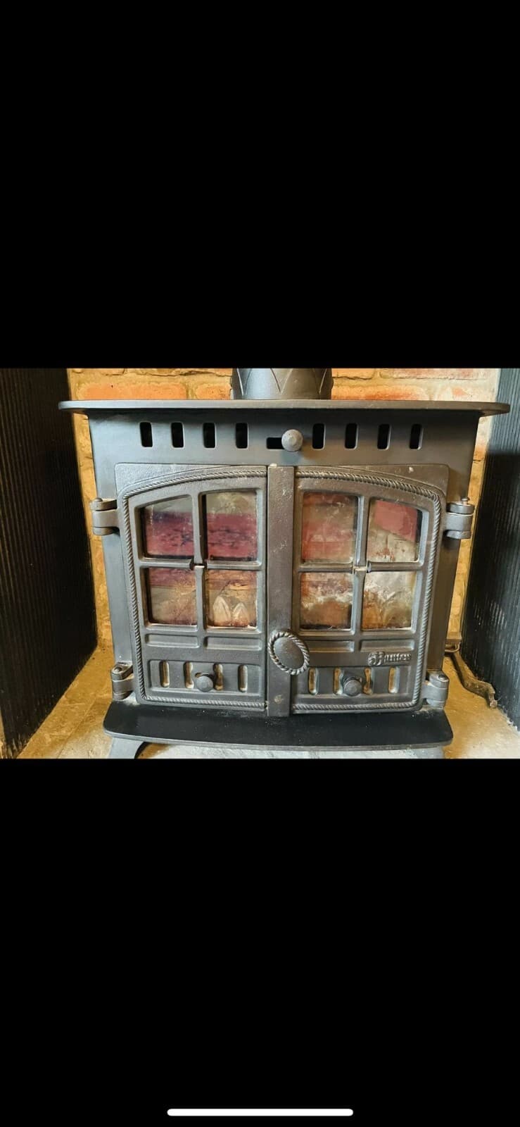 Hunter Herald 6 Stove 6kw, MULTIFUEL, (log,wood+burner), DEFRA, ๐๐๐ 2