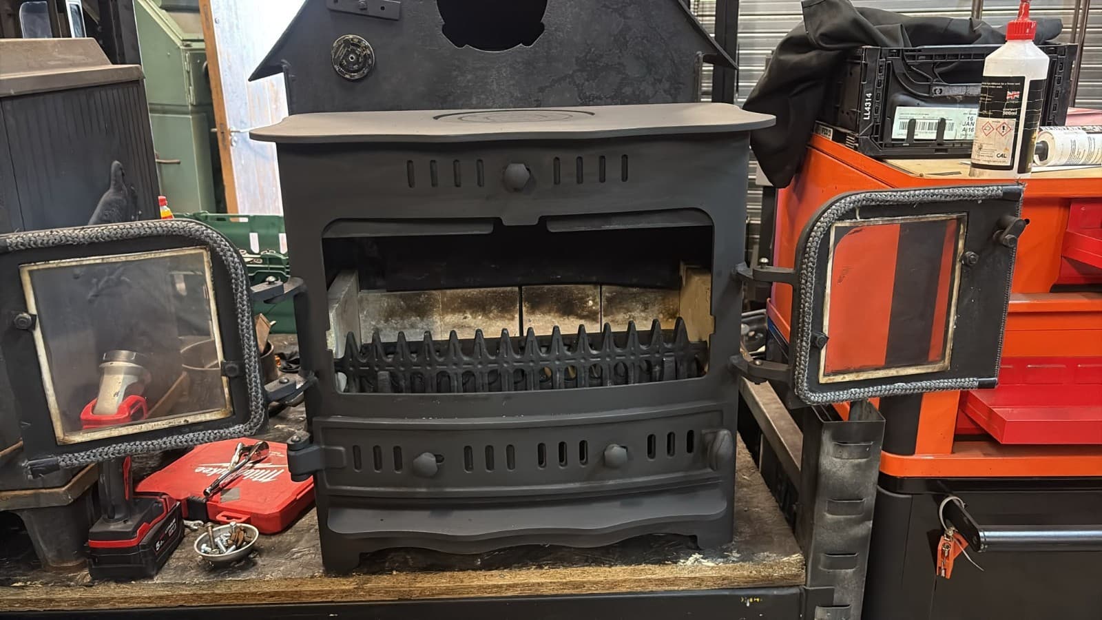 Villager Bayswater Stove, 7kW, MULTIFUEL, COAL (log,wood+burner), ๐๐๐๐ โ view 5