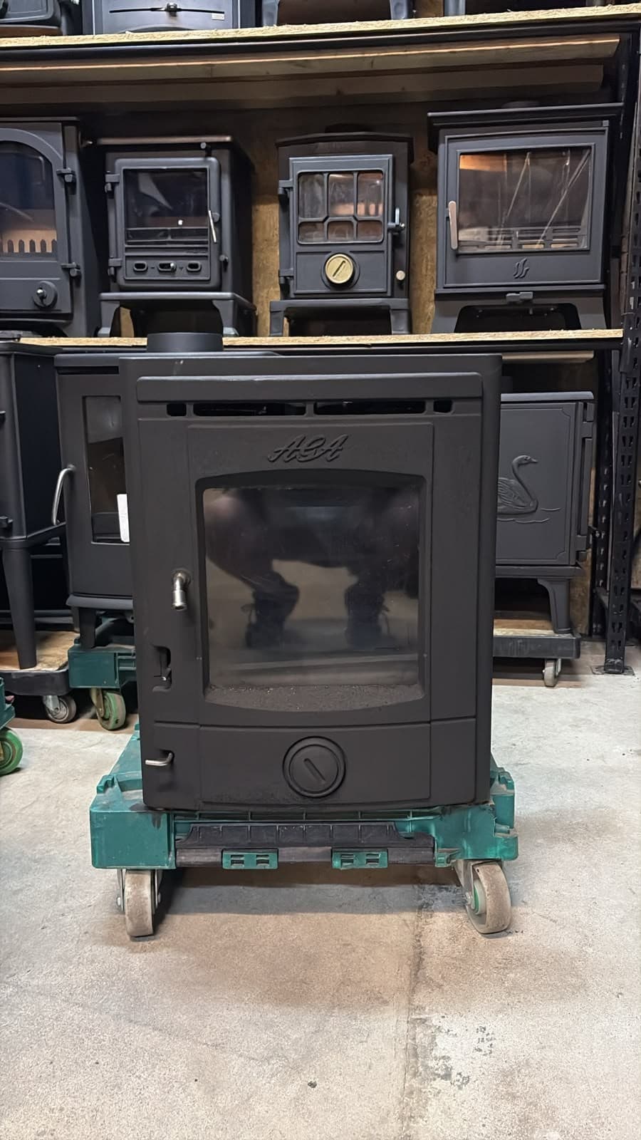 AGA INSET STOVE ,5kW, MULTIFUEL, (log,wood+burner)๐๐ DELIVERY AVAILABLE