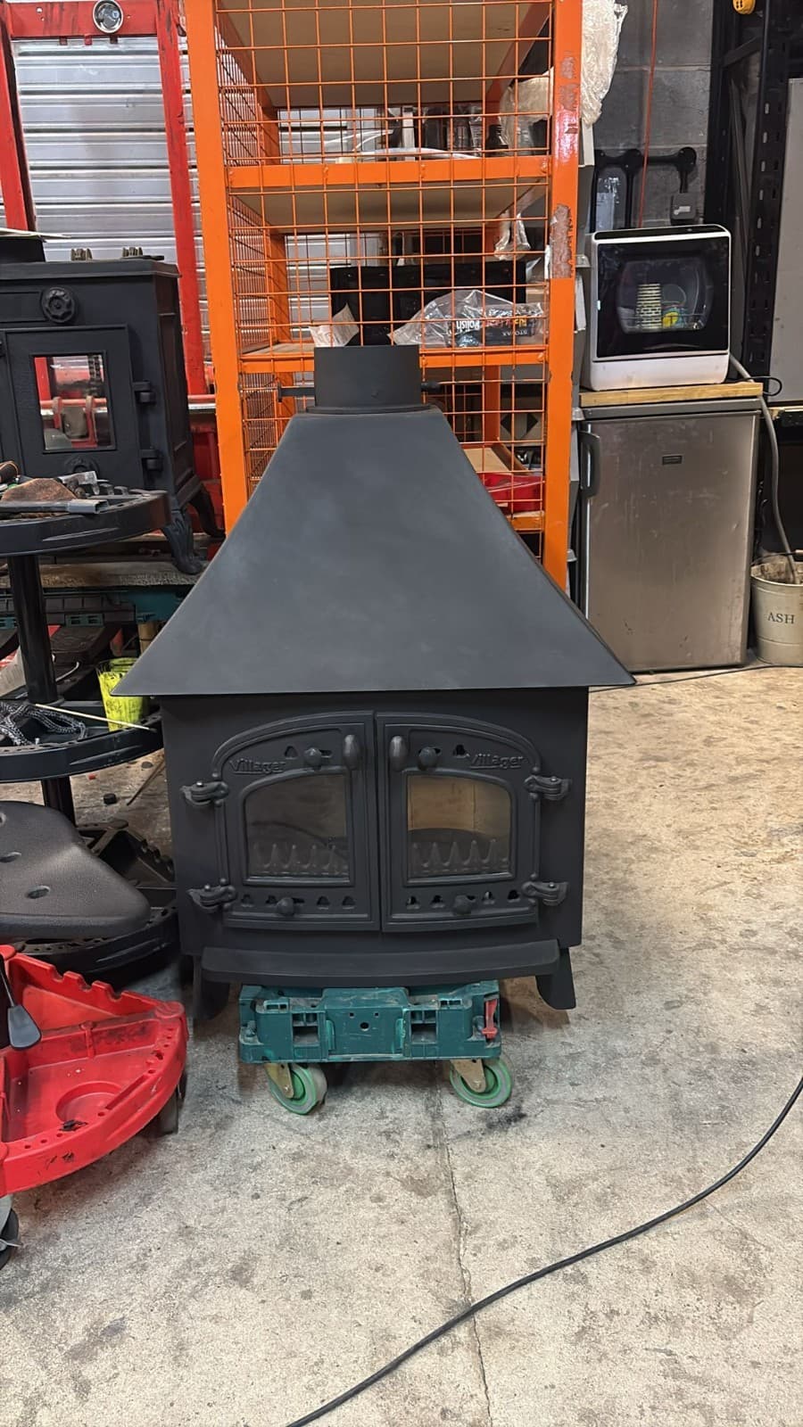 Villager A RANGE Stove, 16kW, MULTIFUEL, COAL (log,wood+burner), ๐๐๐๐ 3