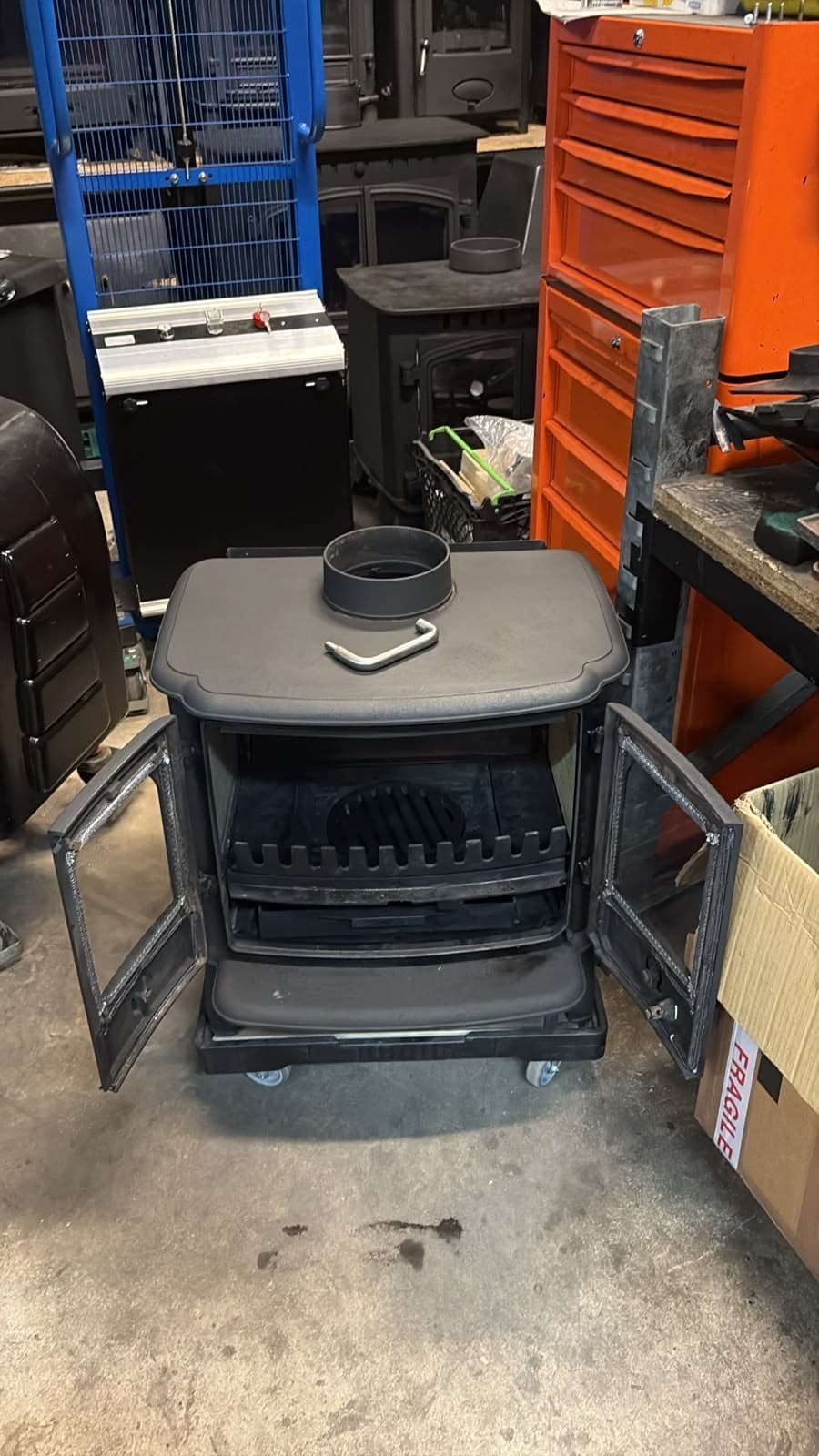 Morso Panther Stove, 8-10kw MULTIFUEL, COAL(log,wood+burner), MORSO ๐๐๐๐ โ view 5