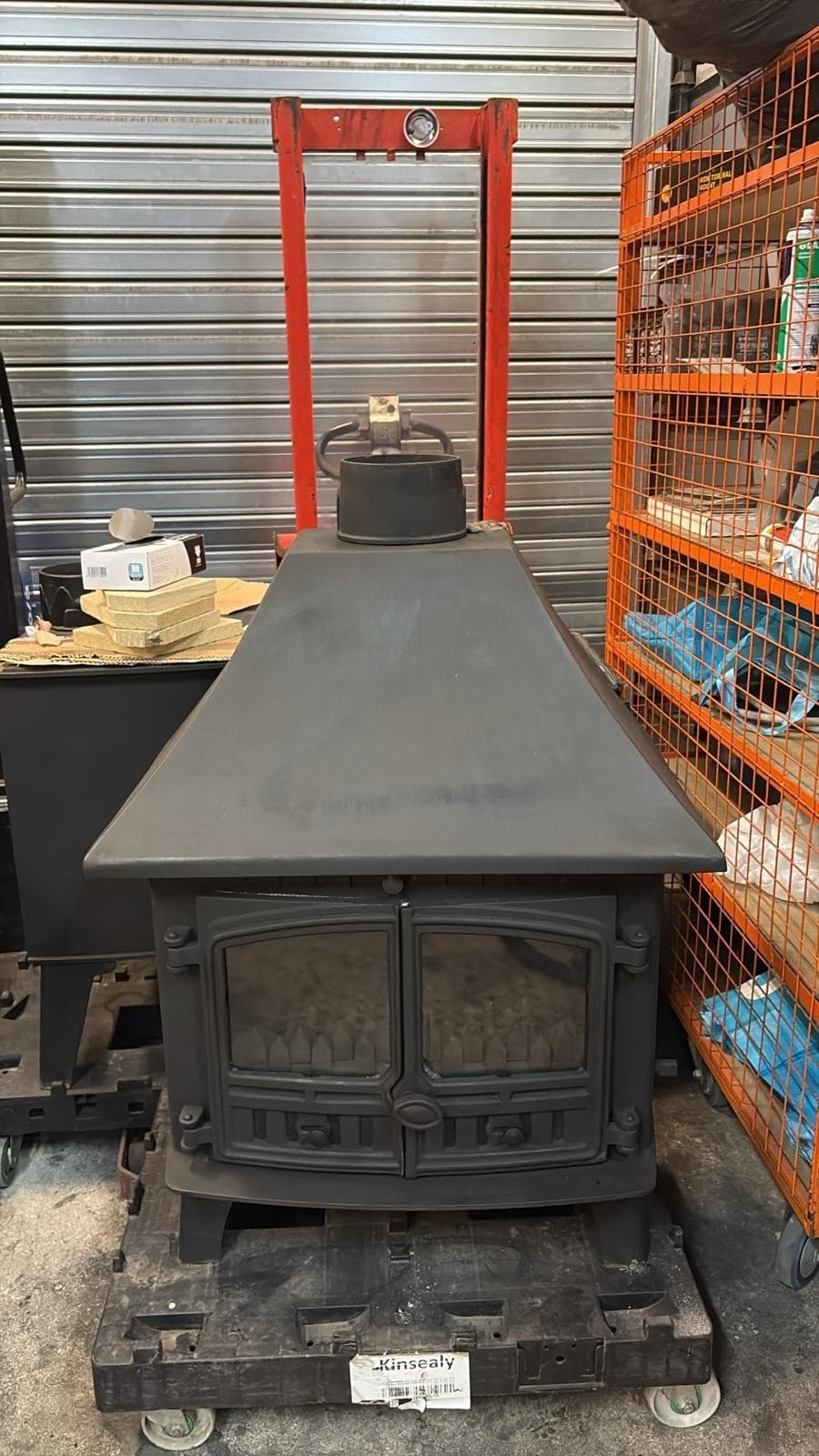 Hunter Herald 14 BOILER Stove, 14KW, MULTIFUEL, (log,wood+burner) BOILER ๐๐ โ view 2
