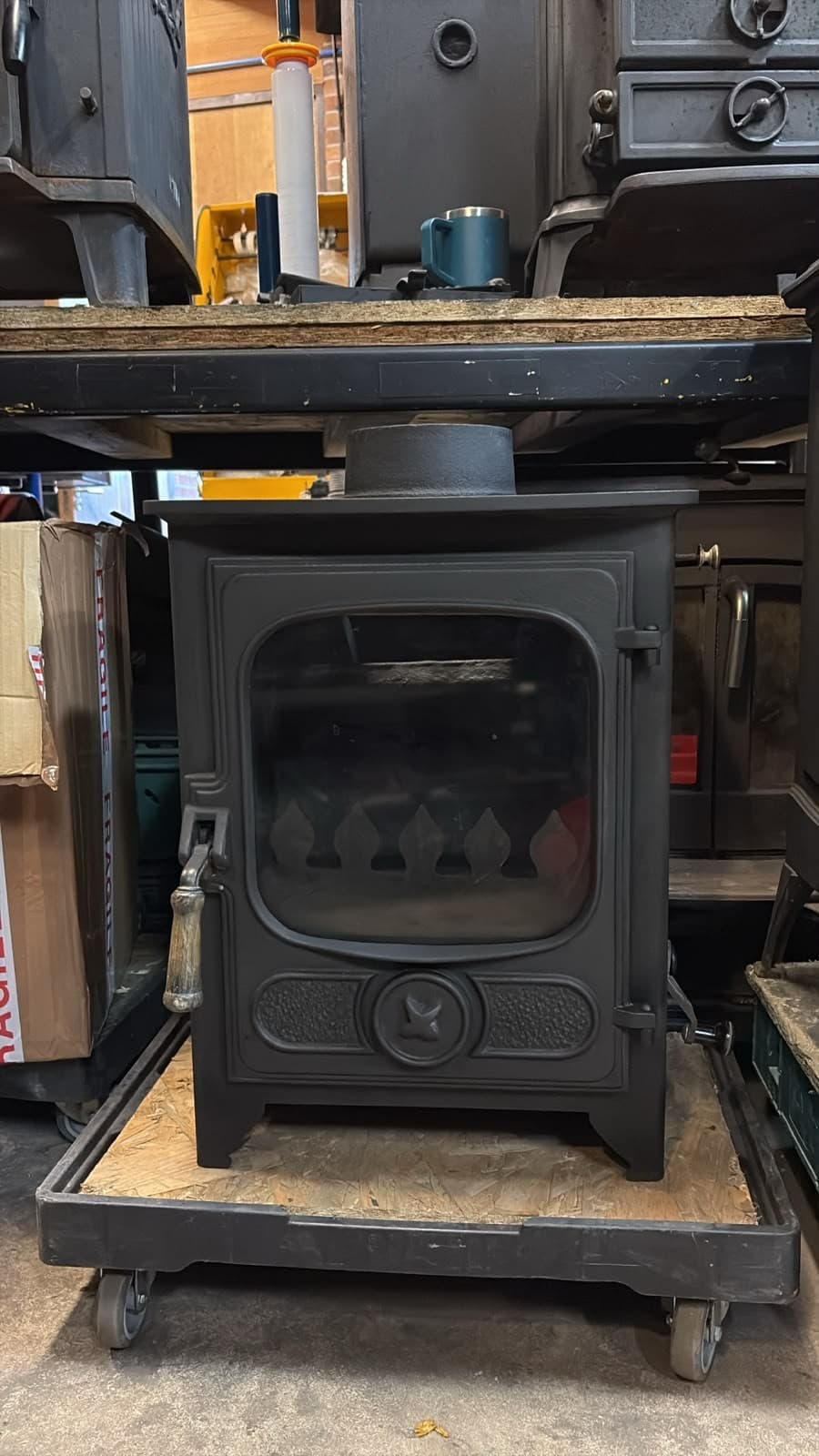 Charnwood Country 4 BOILER Stove, 5kW, logburner, (log,wood+burner)🚚multi-fuel — view 3