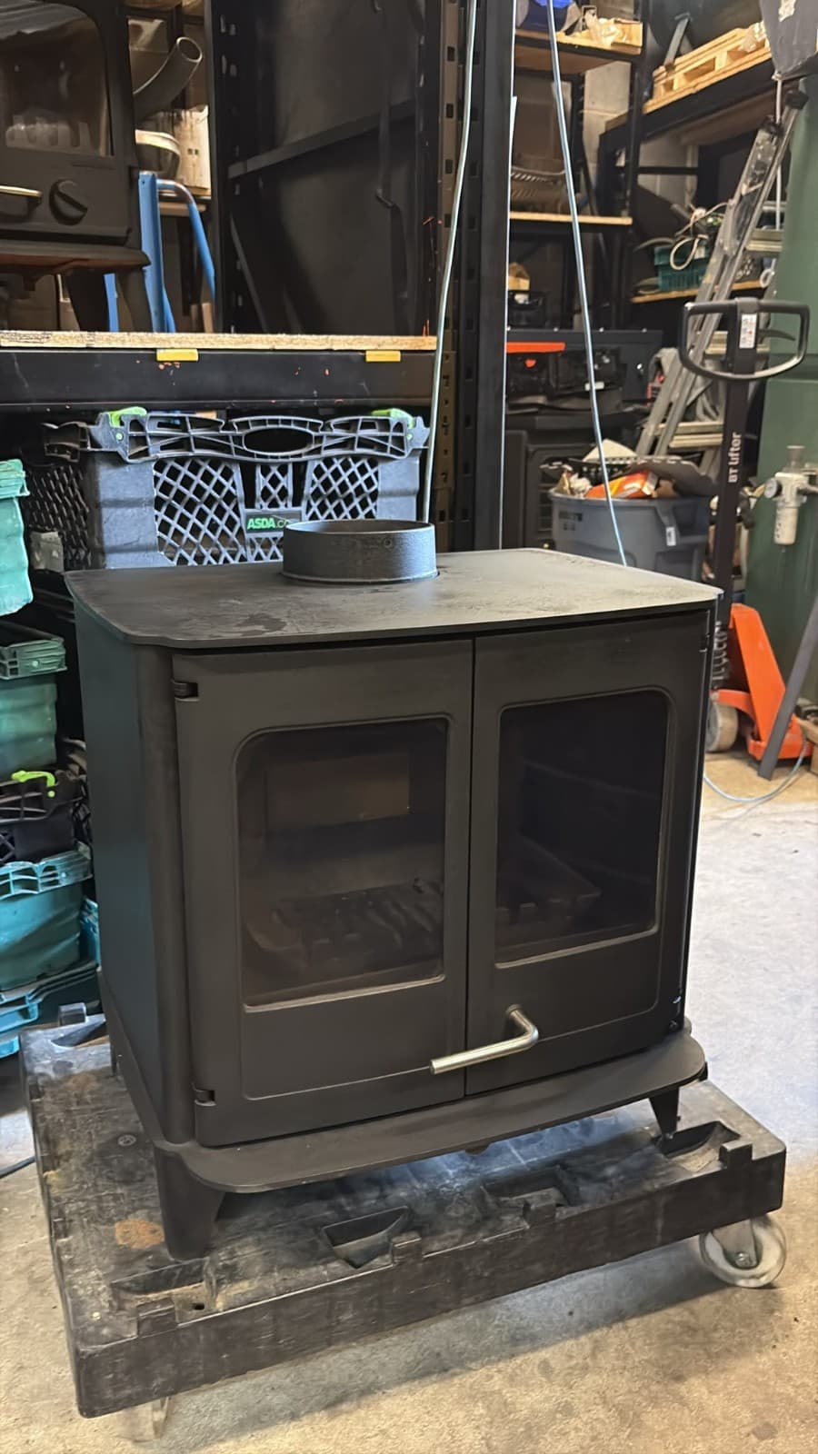 Morso 08 Stove MULTIFUEL, (log,wood+burner), DEFRA, 10kw free delivery