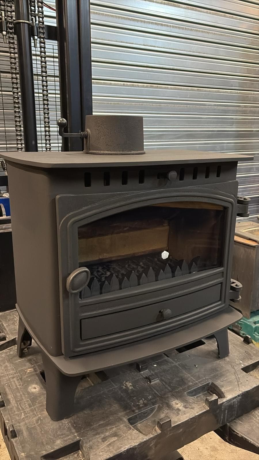 Hunter Herald 8 Stove Mk2 8kw, MULTIFUEL, (log,wood+burner), DEFRA, 🚚🚚 — view 4